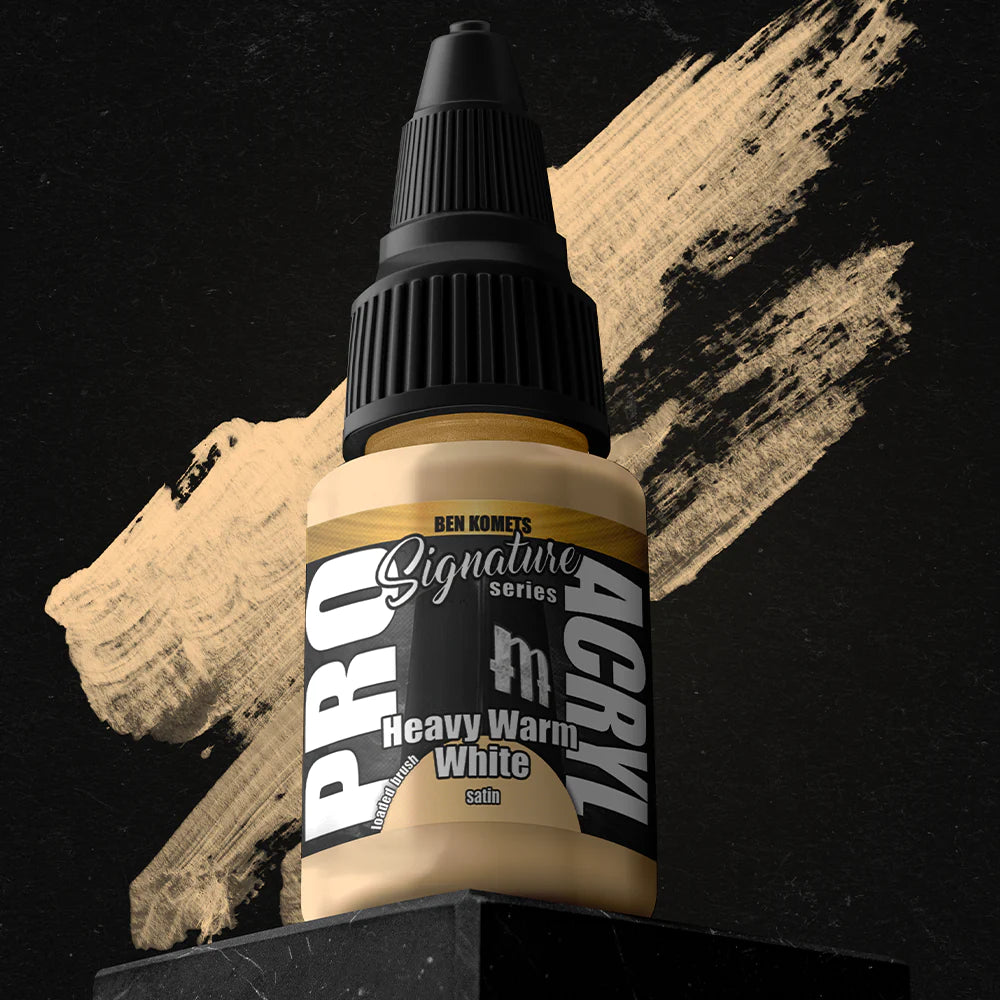 Pro Acryl Signature Series Ben Komets: Heavy Warm White | Dragon's Lair Comics and Fantasy Houston TX