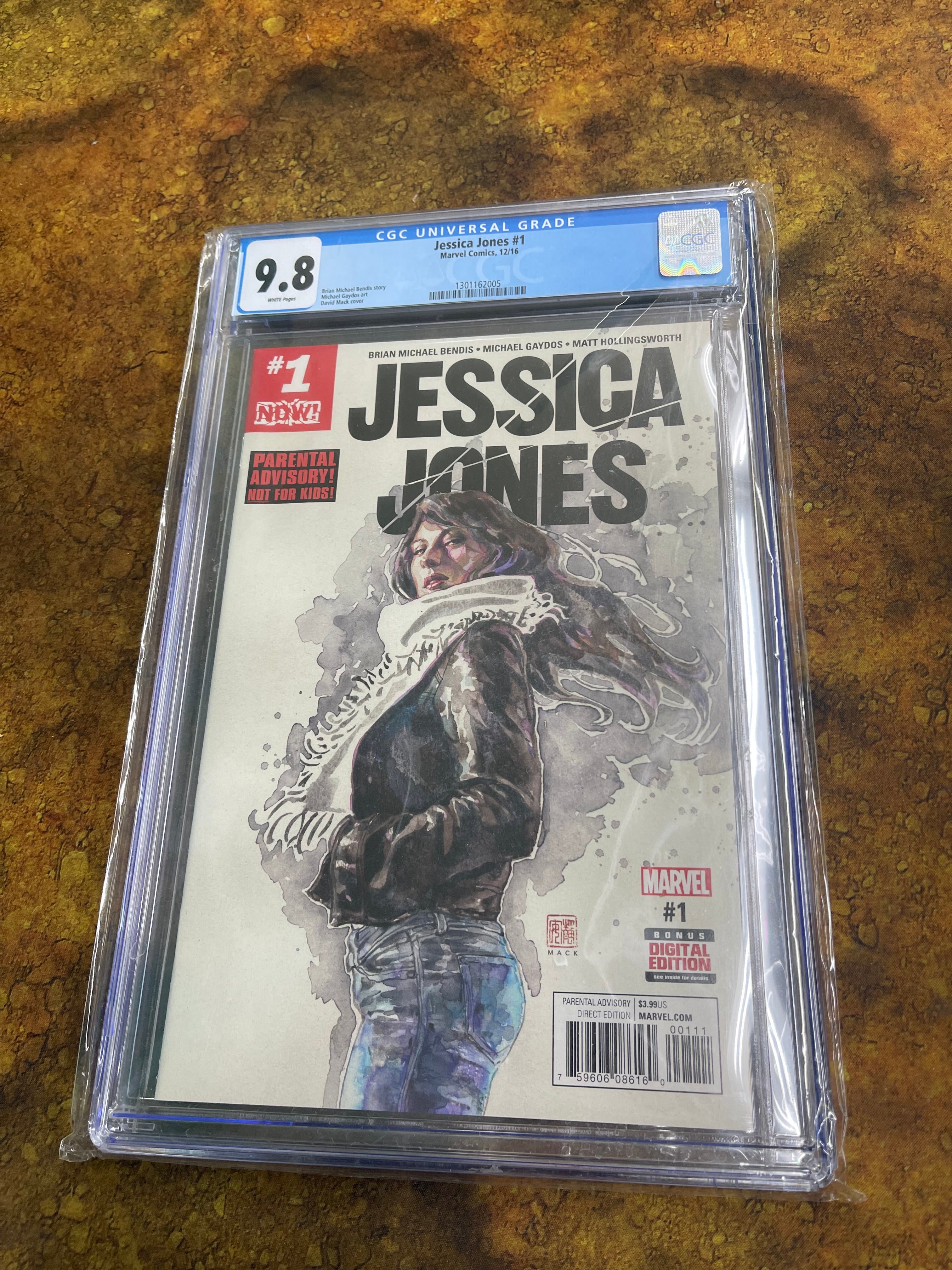 Jessica Jones #1 2016 CGC 9.8 | Dragon's Lair Comics and Fantasy Houston TX