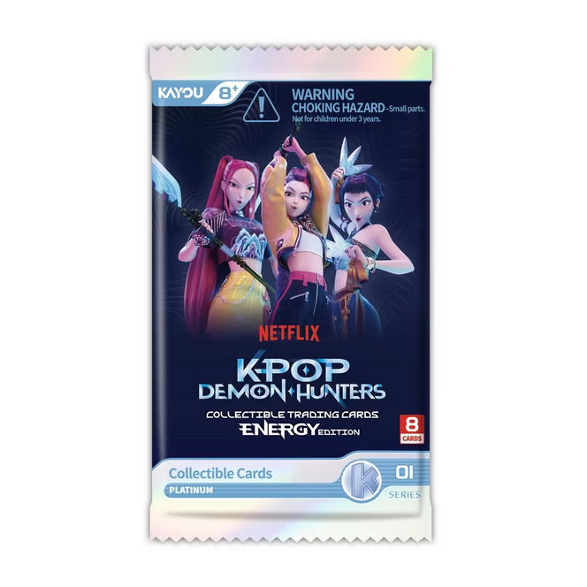 K-Pop Demon Hunters: Collectible Cards: Energy Edition 001 Pack Wave 1 | Odin's Place