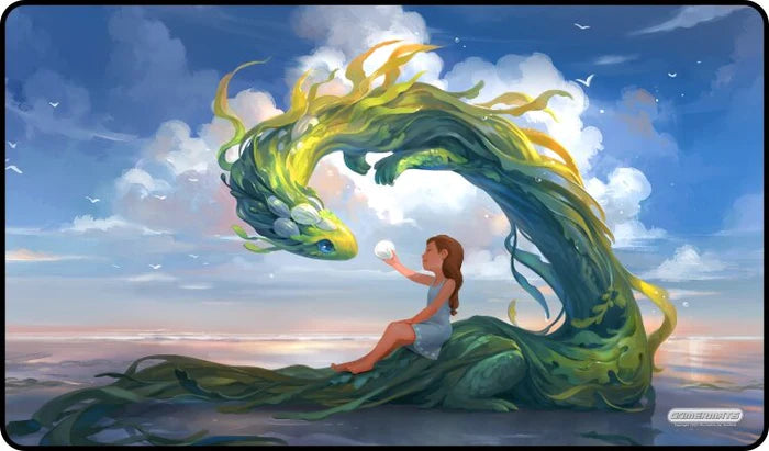 Gamer Mats Playmat: Kelpie  with Girl Stitched | Dragon's Lair Comics and Fantasy Houston TX