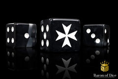 Barron Of Dice: Knights Templar - Black | Dragon's Lair Comics and Fantasy Houston TX