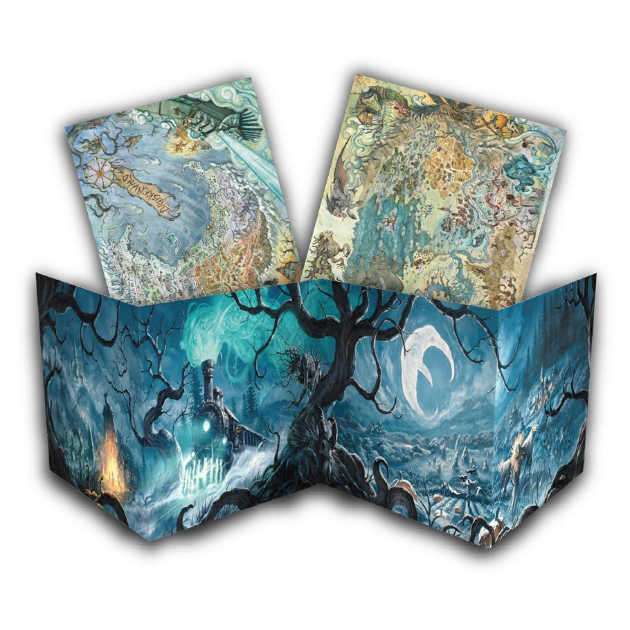 The Crooked Moon GM Screen (D&D 5E) | Odin's Place