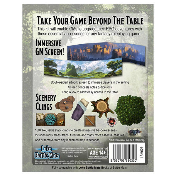 Little Book of Battle Mats: Adventure Upgrade Kit | Dragon's Lair Comics and Fantasy Houston TX