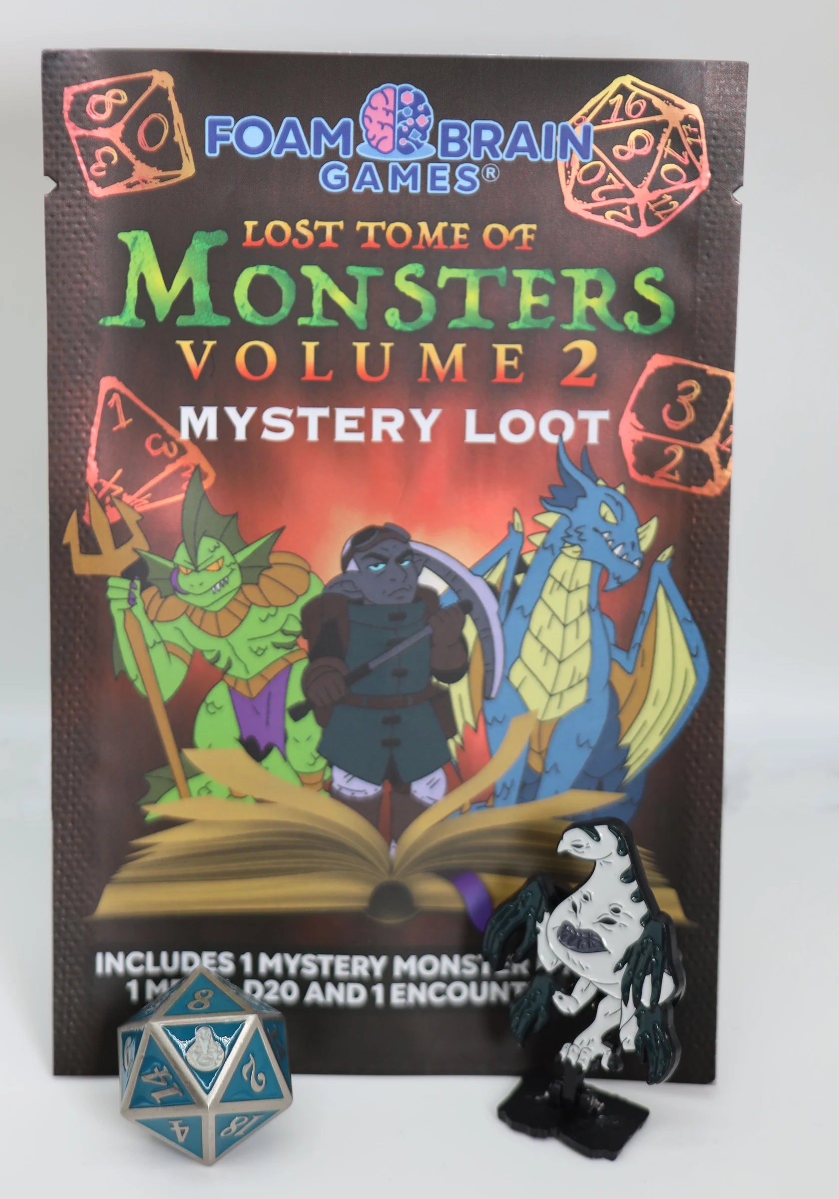 Foam Brain Mystery Bag: Lost Tome of Monsters II | Odin's Place