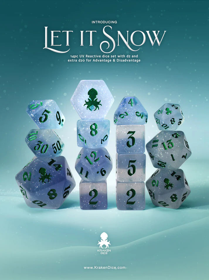 Kraken Dice - Color Changing Sets | Dragon's Lair Comics and Fantasy Houston TX