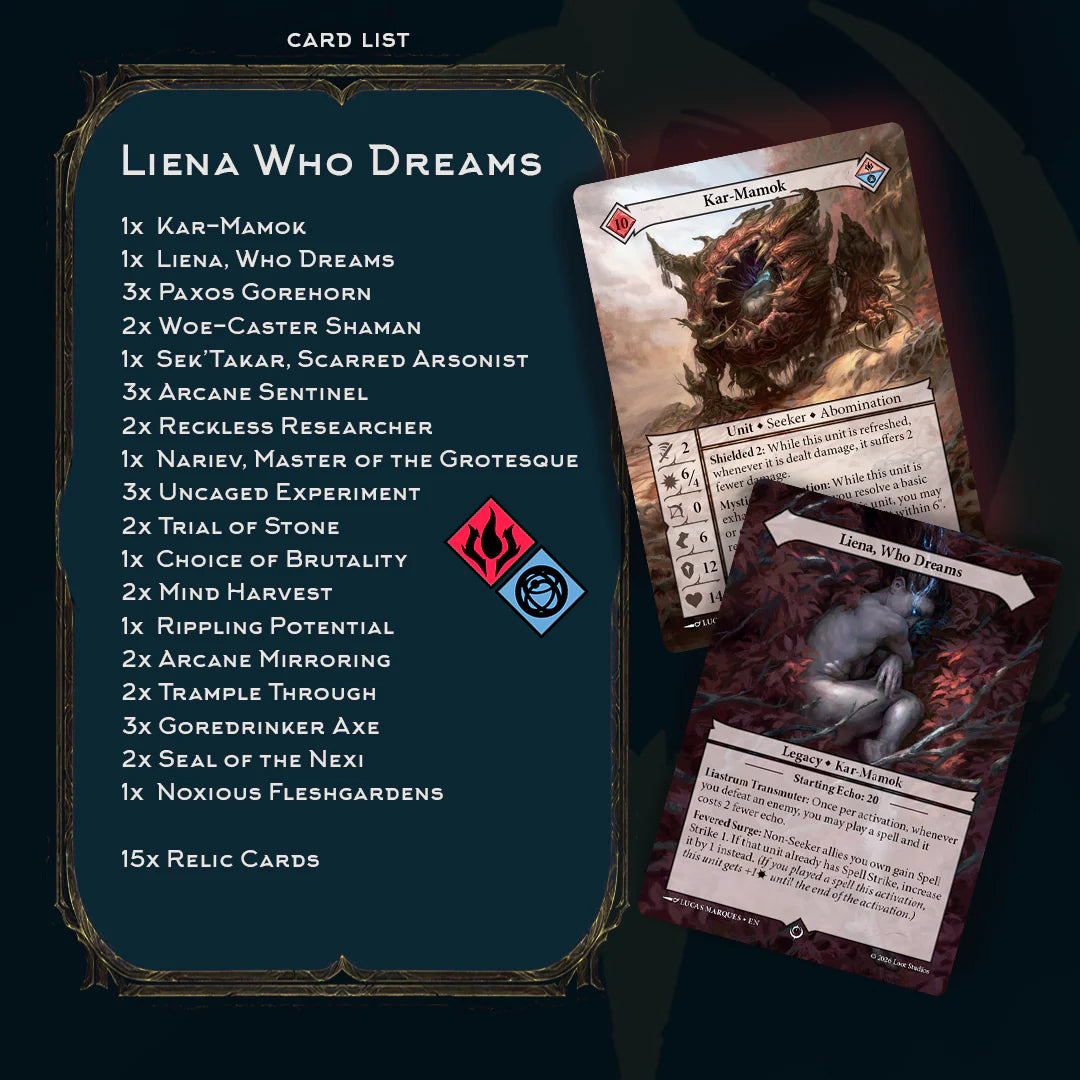 Malediction - Seeker Deck - Liena, Who Dreams | Odin's Place