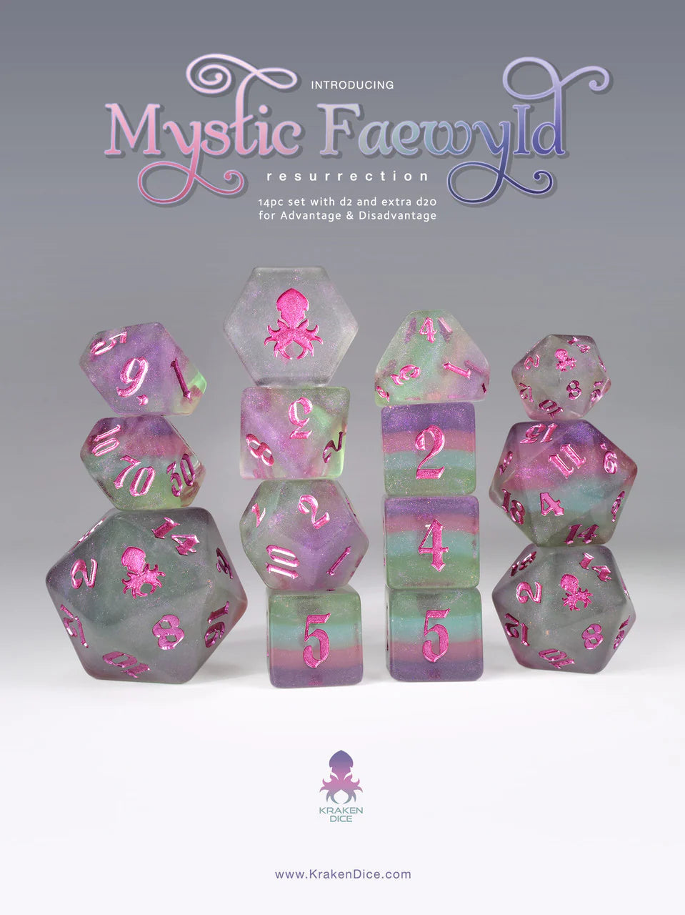 Kraken Dice - Mystic Sets | Dragon's Lair Comics and Fantasy Houston TX