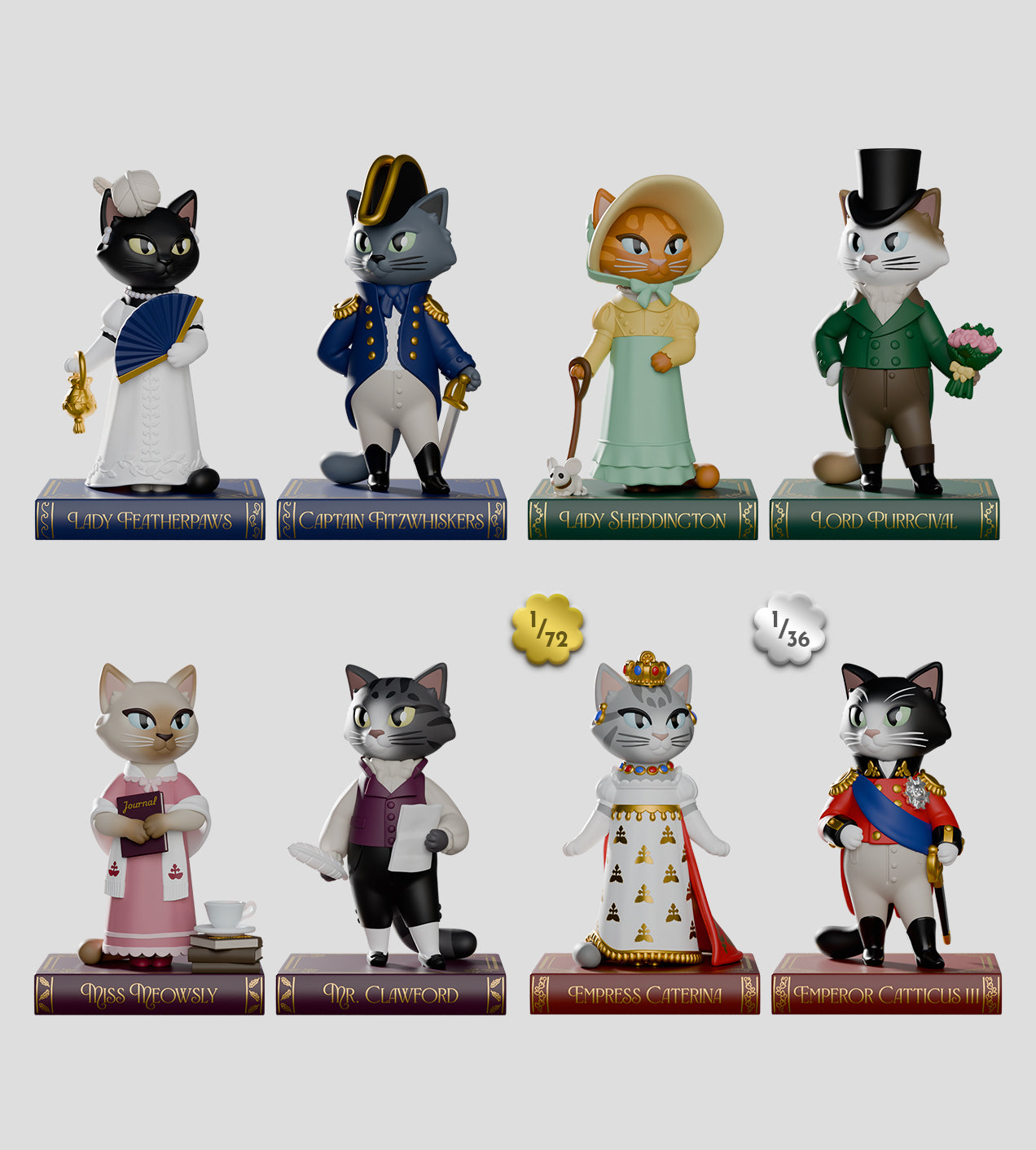 Regency Cats Blind Box | Dragon's Lair Comics and Fantasy Houston TX