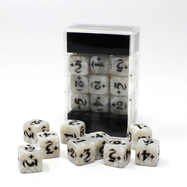 Die Hard Dice MtG Spindown Counters - Positive Power Pack White | Dragon's Lair Comics and Fantasy Houston TX