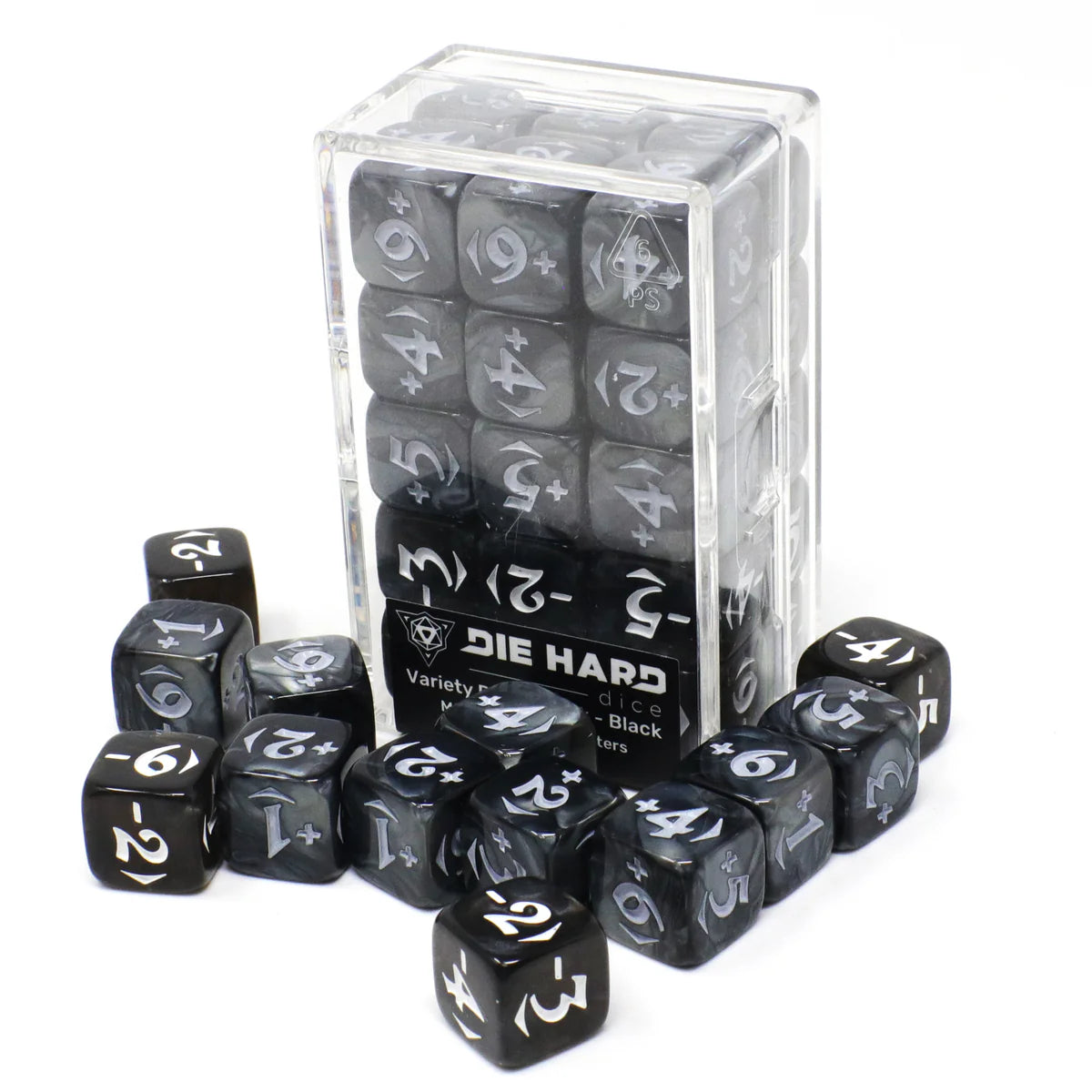 Die Hard Dice MtG Spindown Counters - Variety Power Pack - Black | Dragon's Lair Comics and Fantasy Houston TX