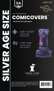 COMICARE SILVER PE BAGS (PACK OF 100) | Dragon's Lair Comics and Fantasy Houston TX