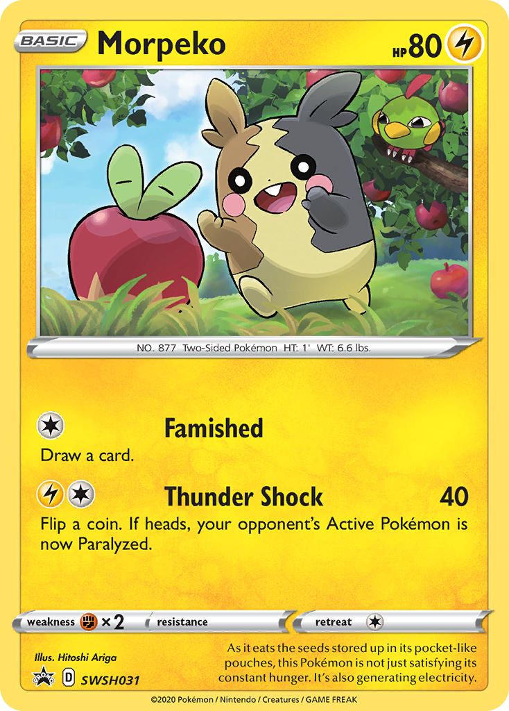 Morpeko (SWSH031) [Sword & Shield: Black Star Promos] | Odin's Place
