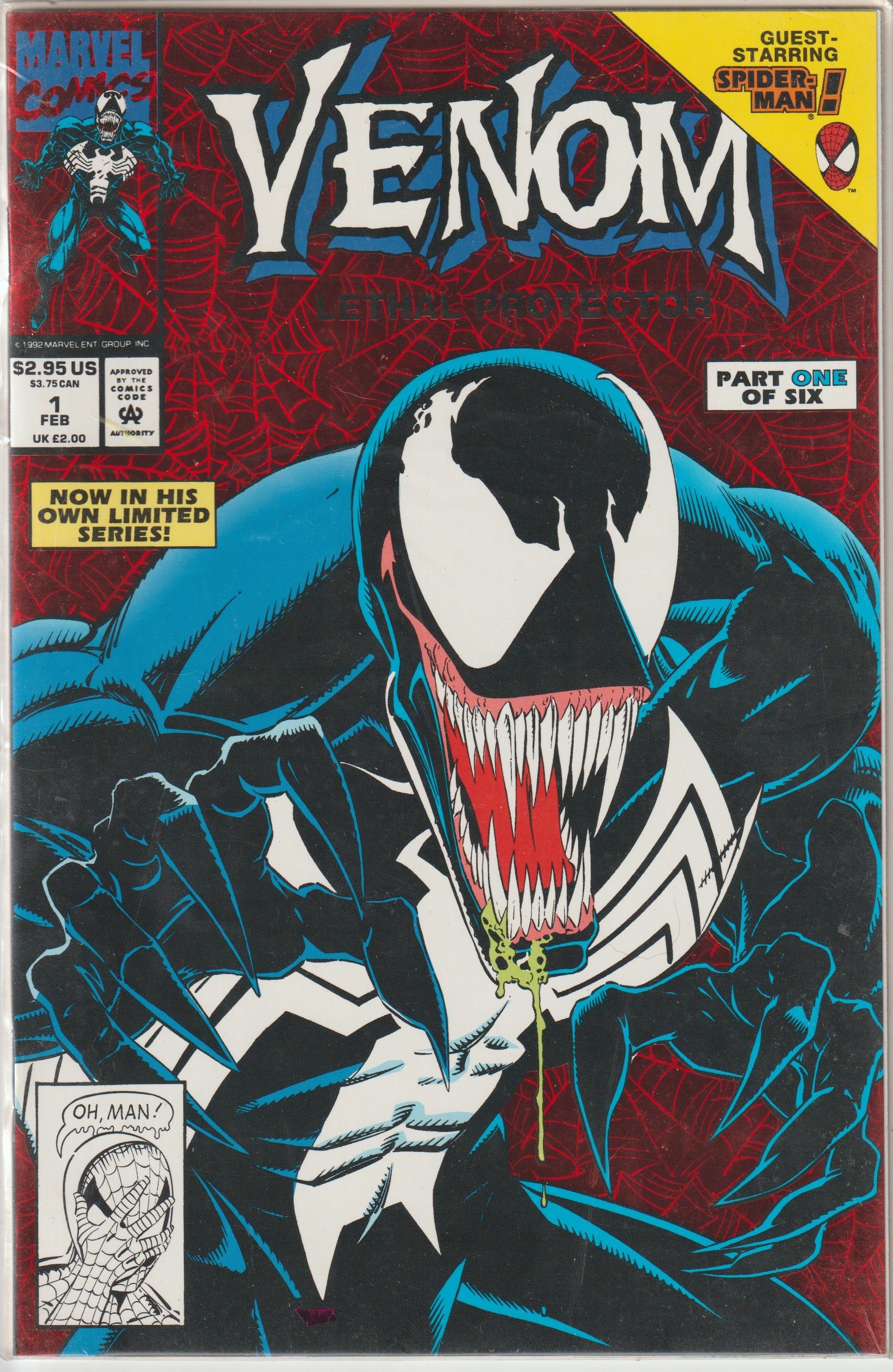 Venom: Lethal Protector #1 (1993) | Dragon's Lair Comics and Fantasy Houston TX