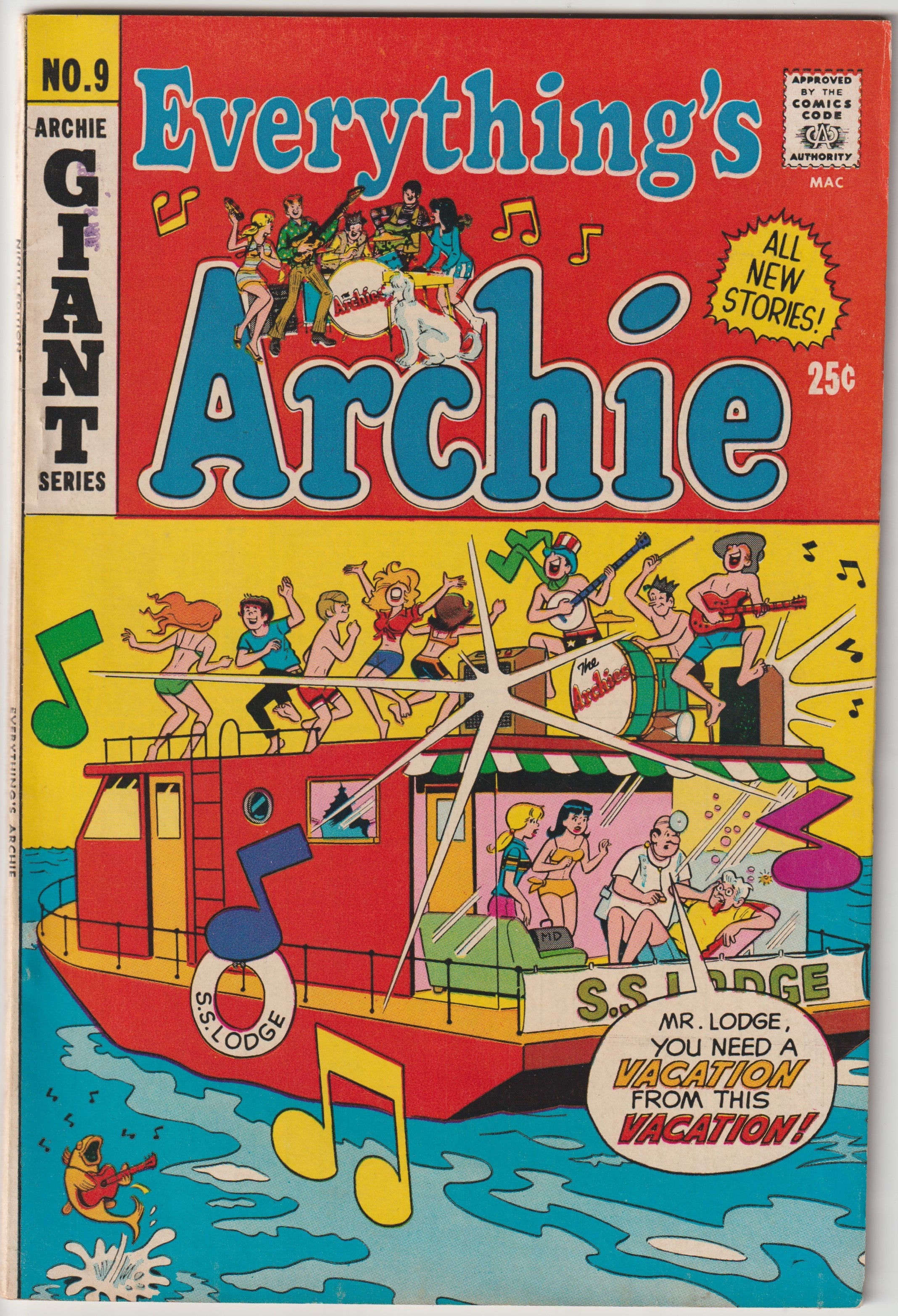Everything's Archie #9 (1970) | Dragon's Lair Comics and Fantasy Houston TX