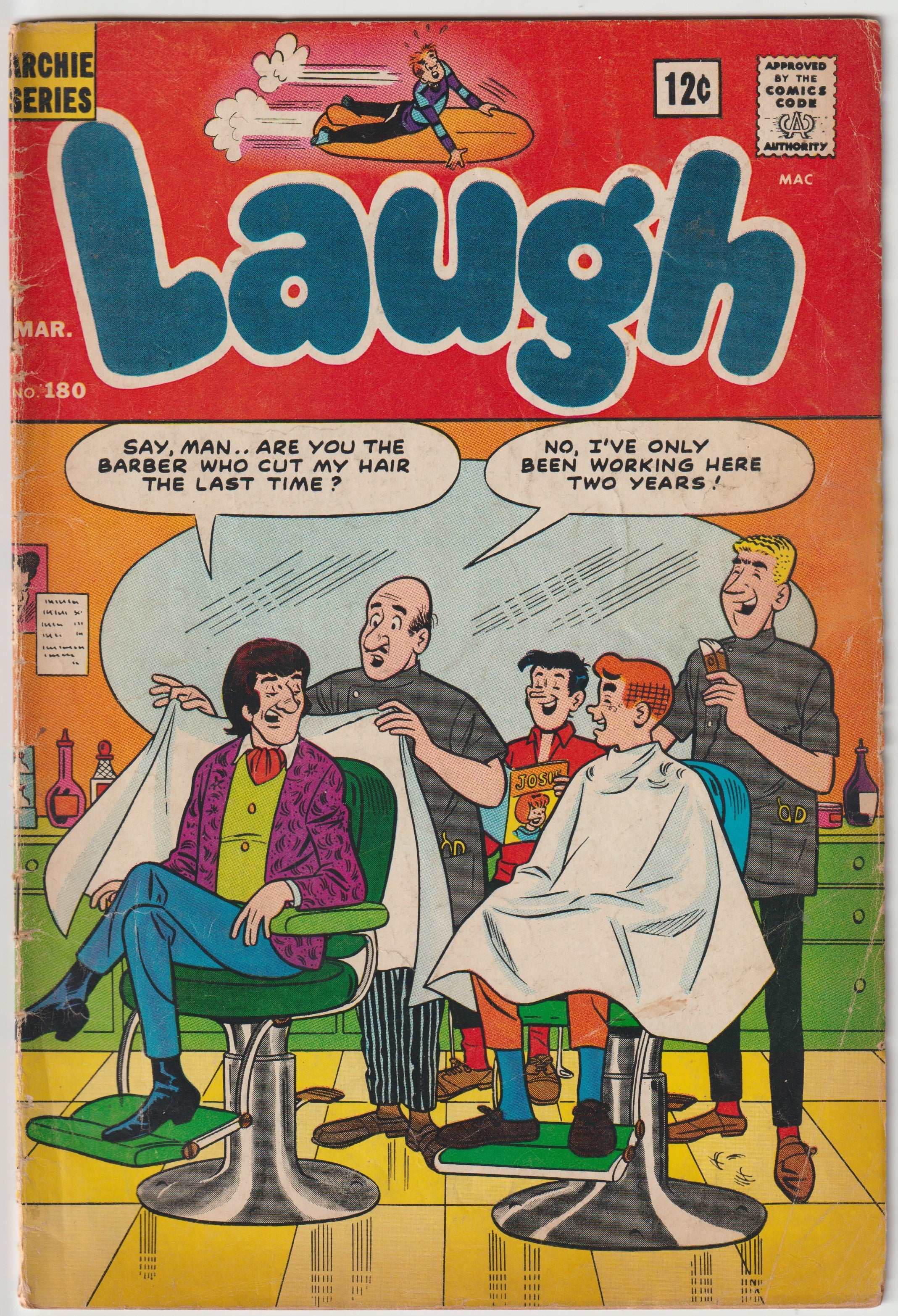 Laugh Comics (1946 Archie 1st Series) #180 1966 | Dragon's Lair Comics and Fantasy Houston TX