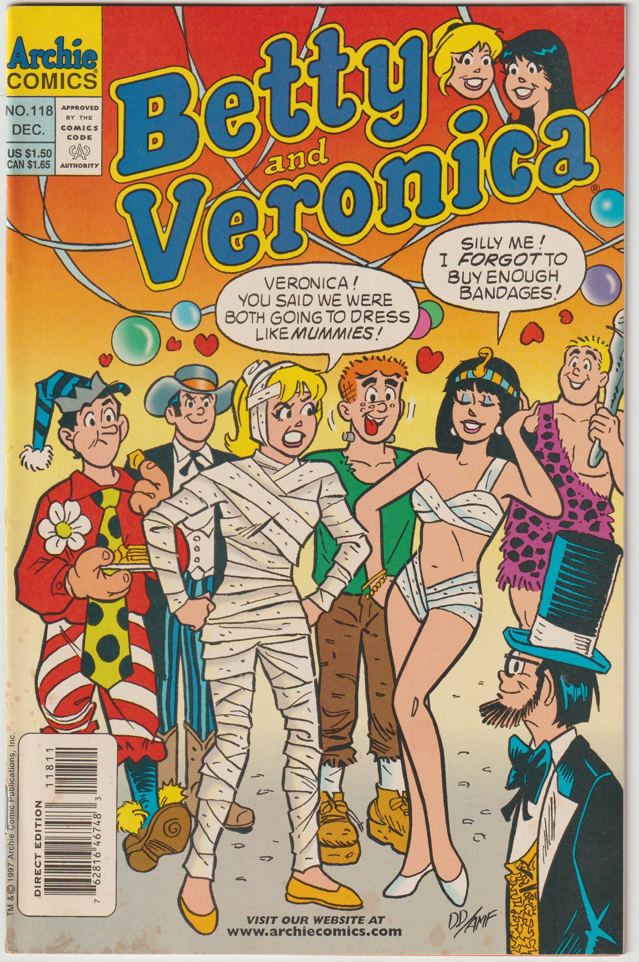 Archie's Girls Betty and Veronica  #118 (1965) | Dragon's Lair Comics and Fantasy Houston TX