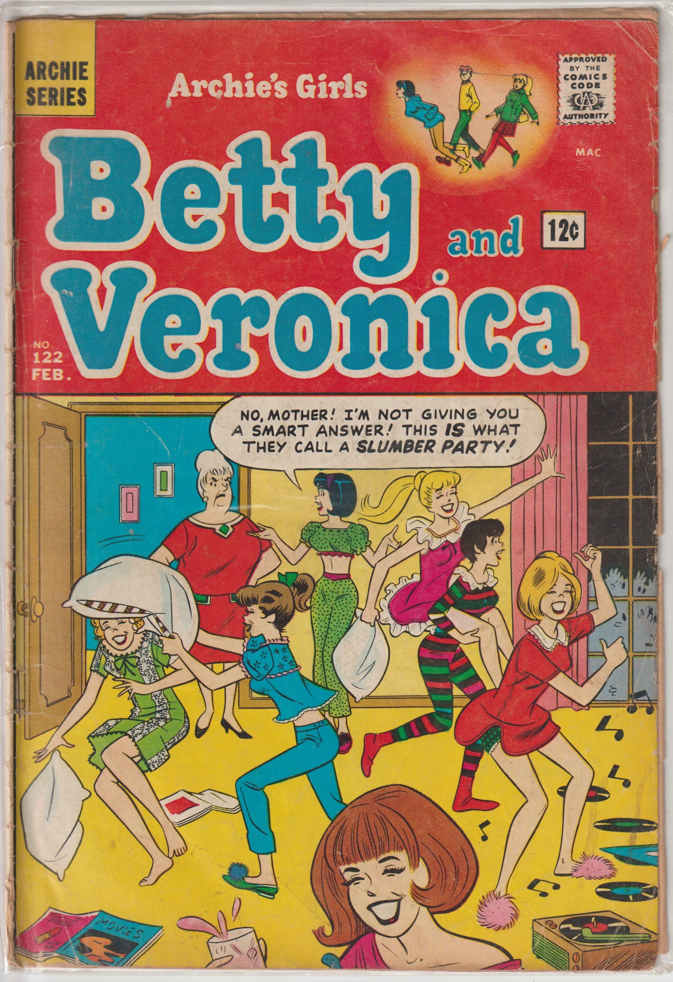 Archie's Girls Betty and Veronica  #122 (1966) | Dragon's Lair Comics and Fantasy Houston TX