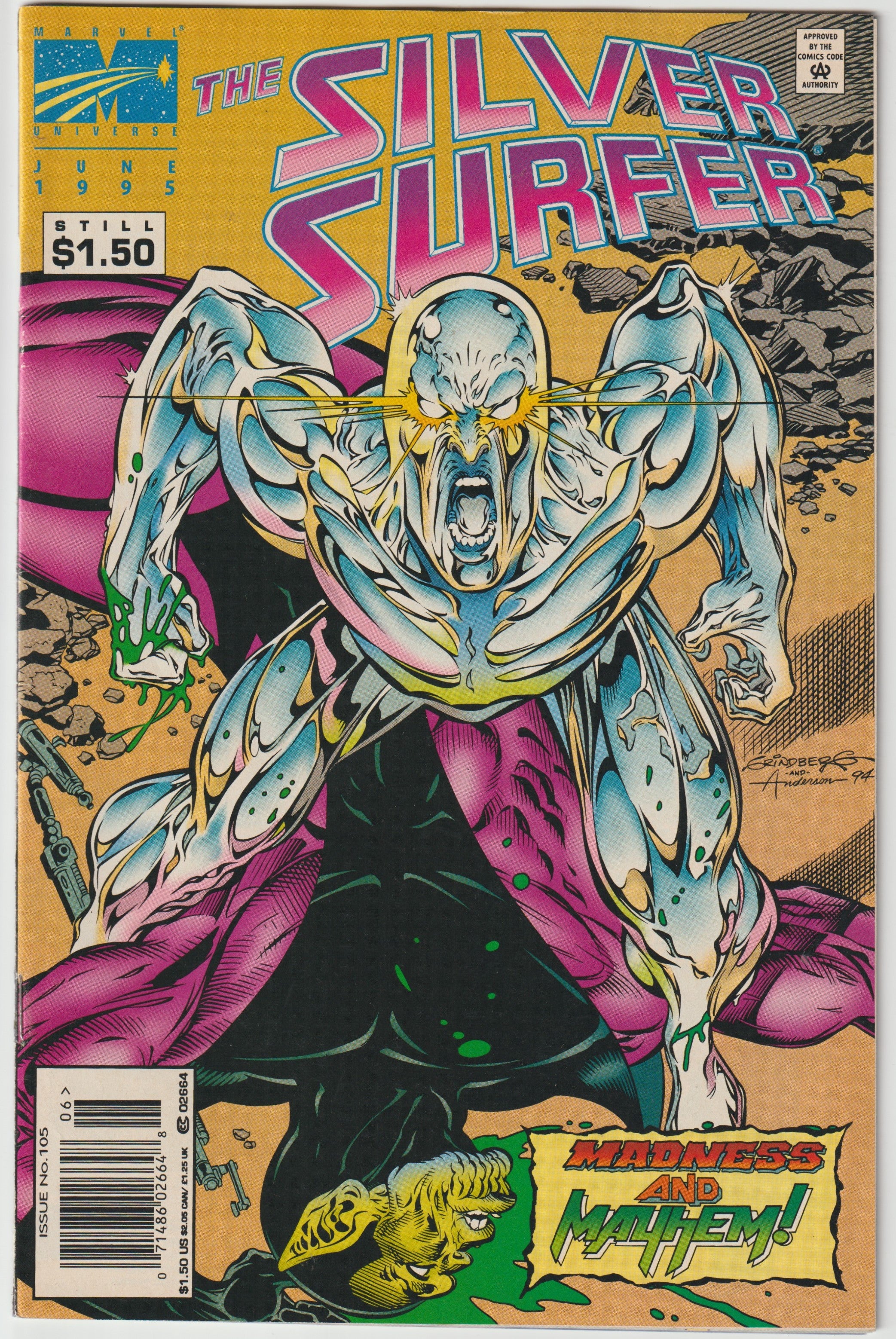 Silver Surfer #105 (1995) | Dragon's Lair Comics and Fantasy Houston TX