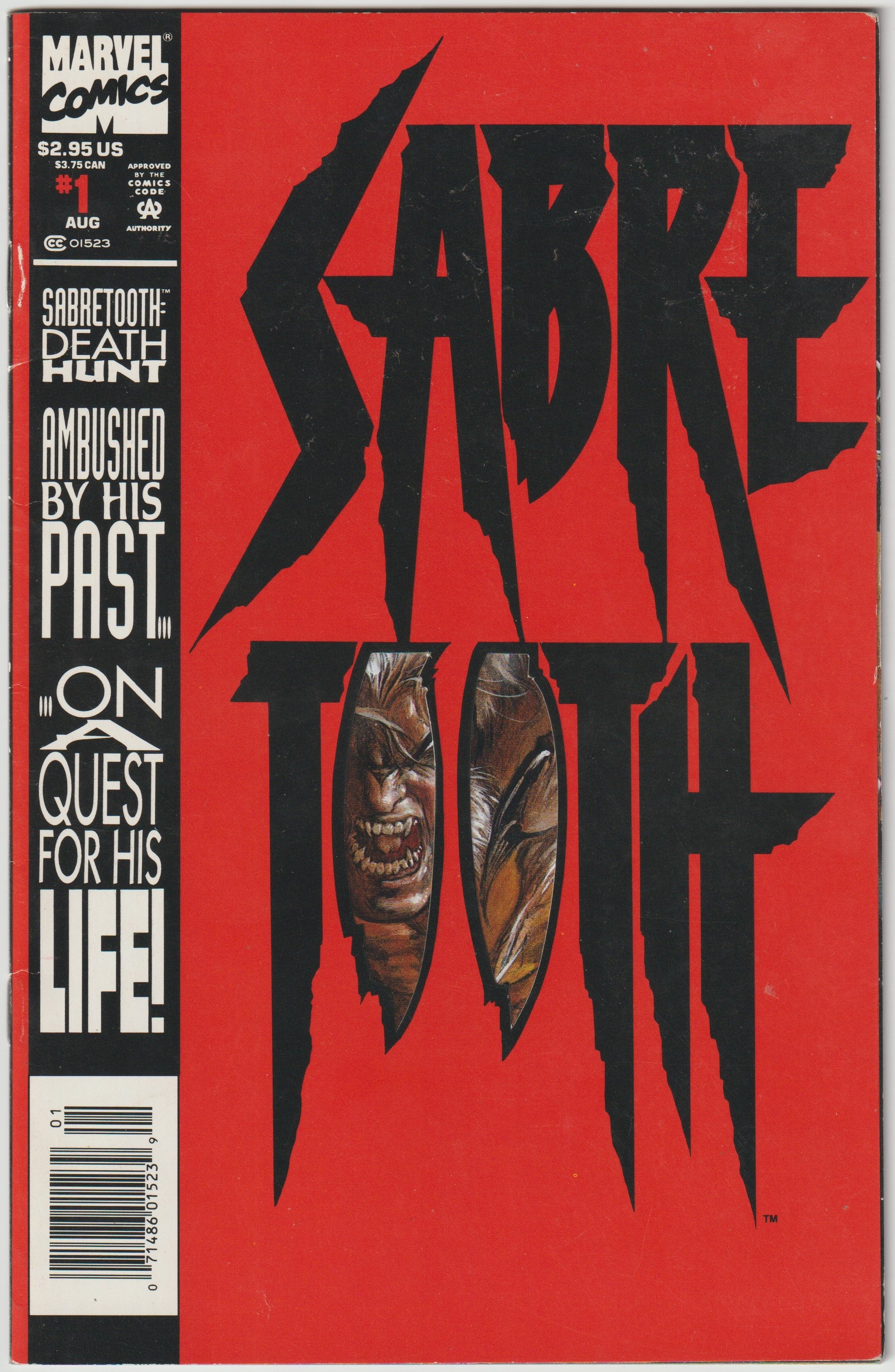 Sabretooth #1 (1993) | Dragon's Lair Comics and Fantasy Houston TX