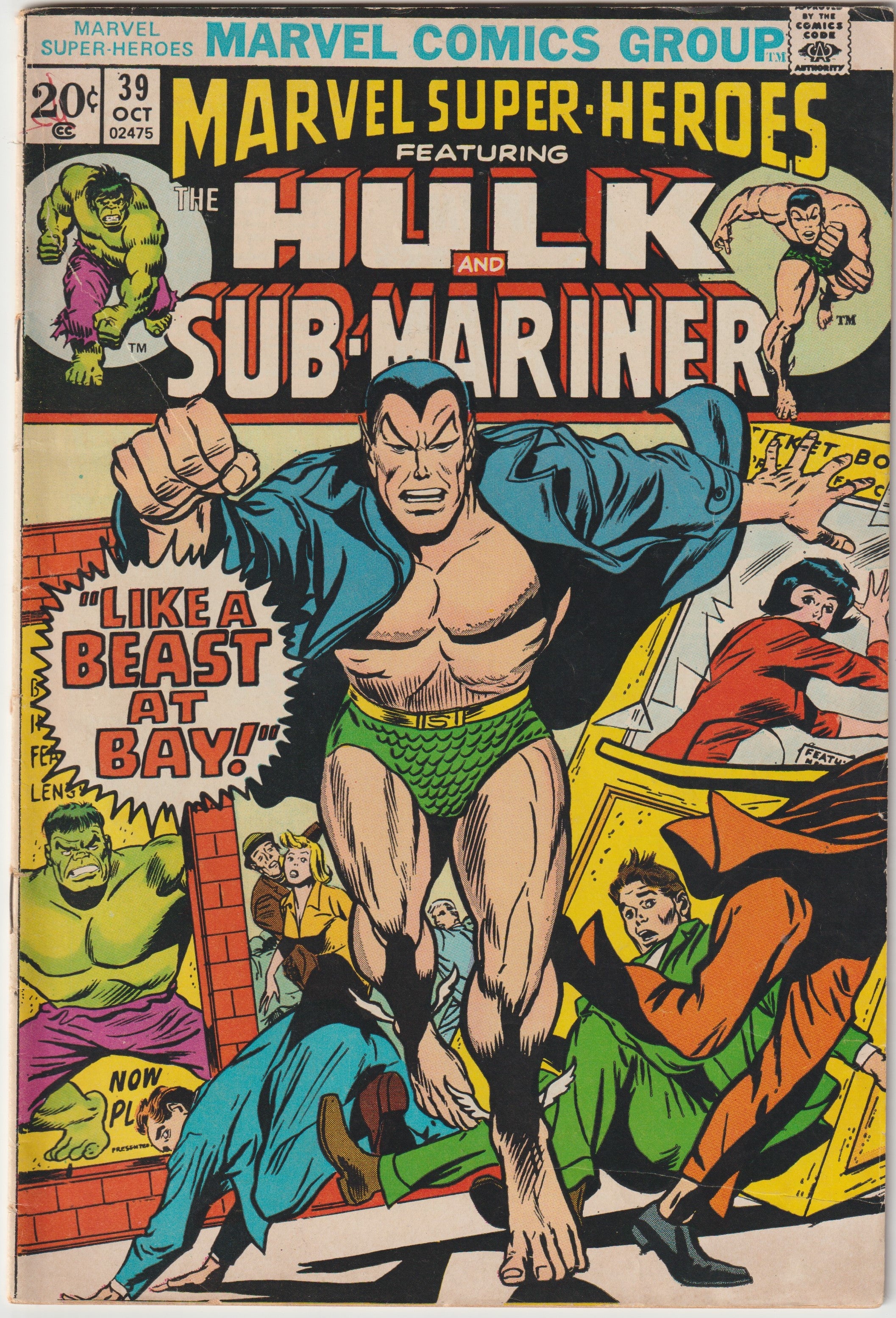 Marvel Super Heroes #39 (1973) | Dragon's Lair Comics and Fantasy Houston TX