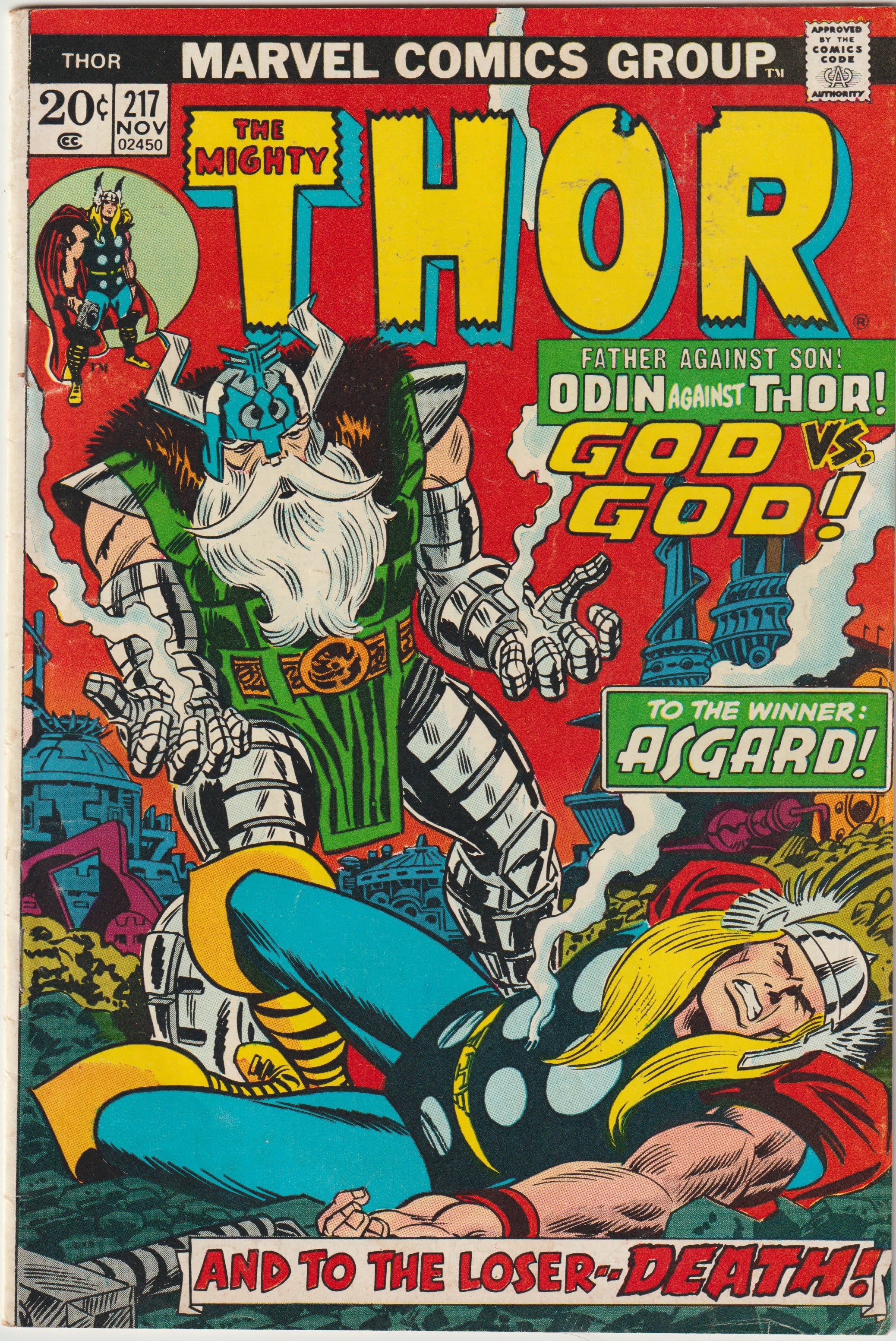 Thor #217 (1973) | Dragon's Lair Comics and Fantasy Houston TX