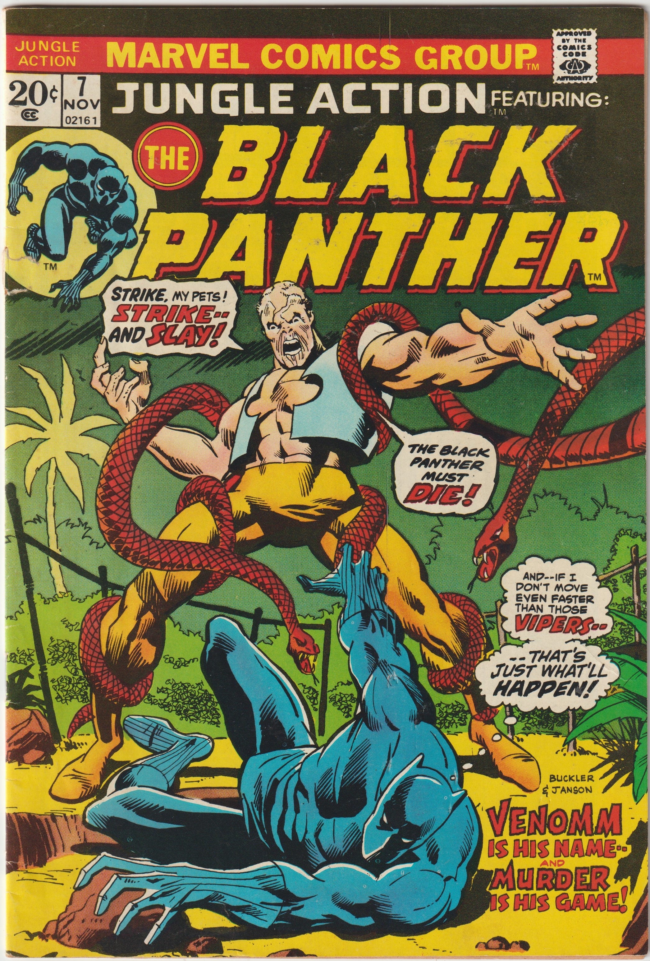 Jungle Action #7 (1973) | Dragon's Lair Comics and Fantasy Houston TX