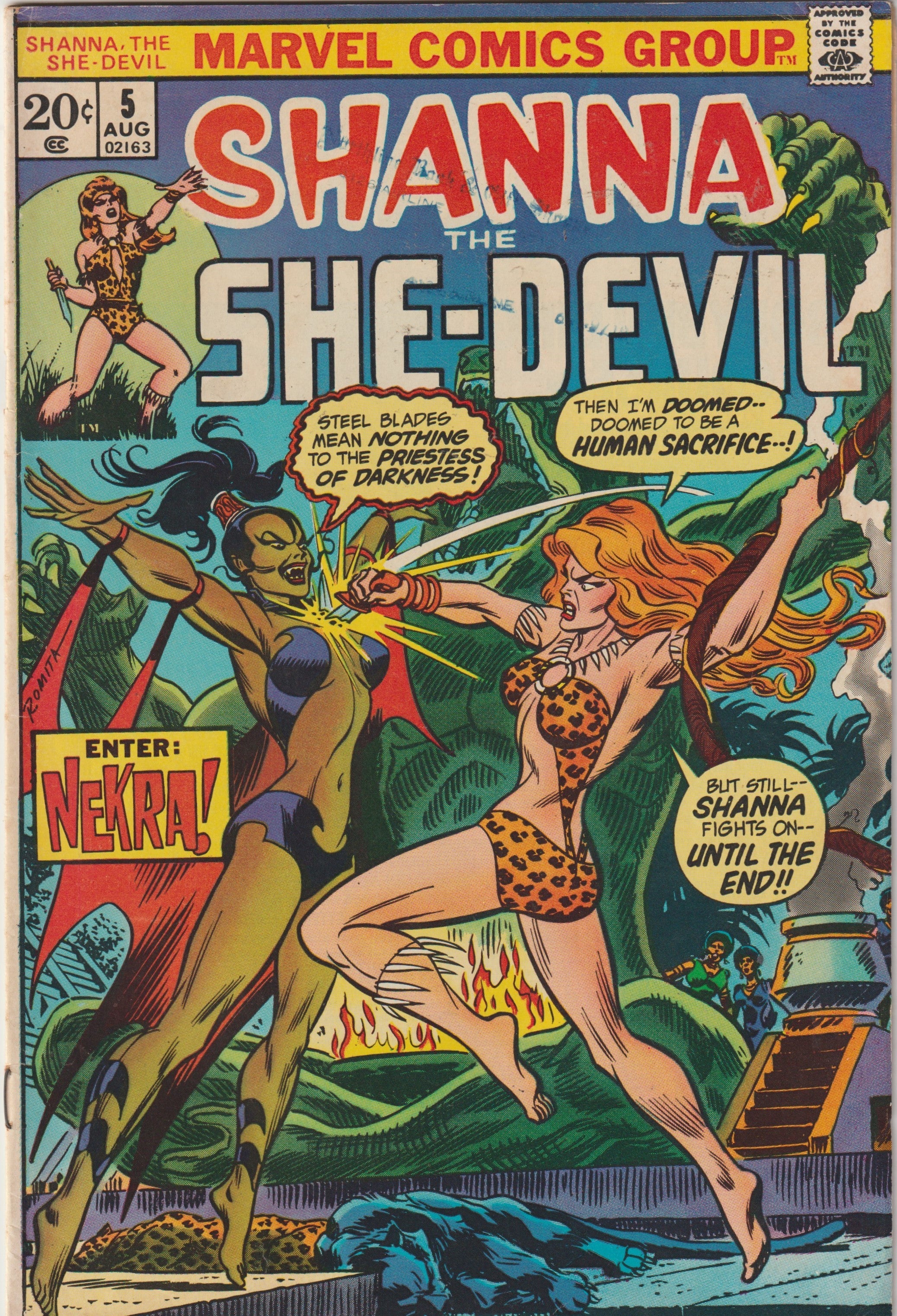 Shanna the She-Devil #5 (1973) | Dragon's Lair Comics and Fantasy Houston TX