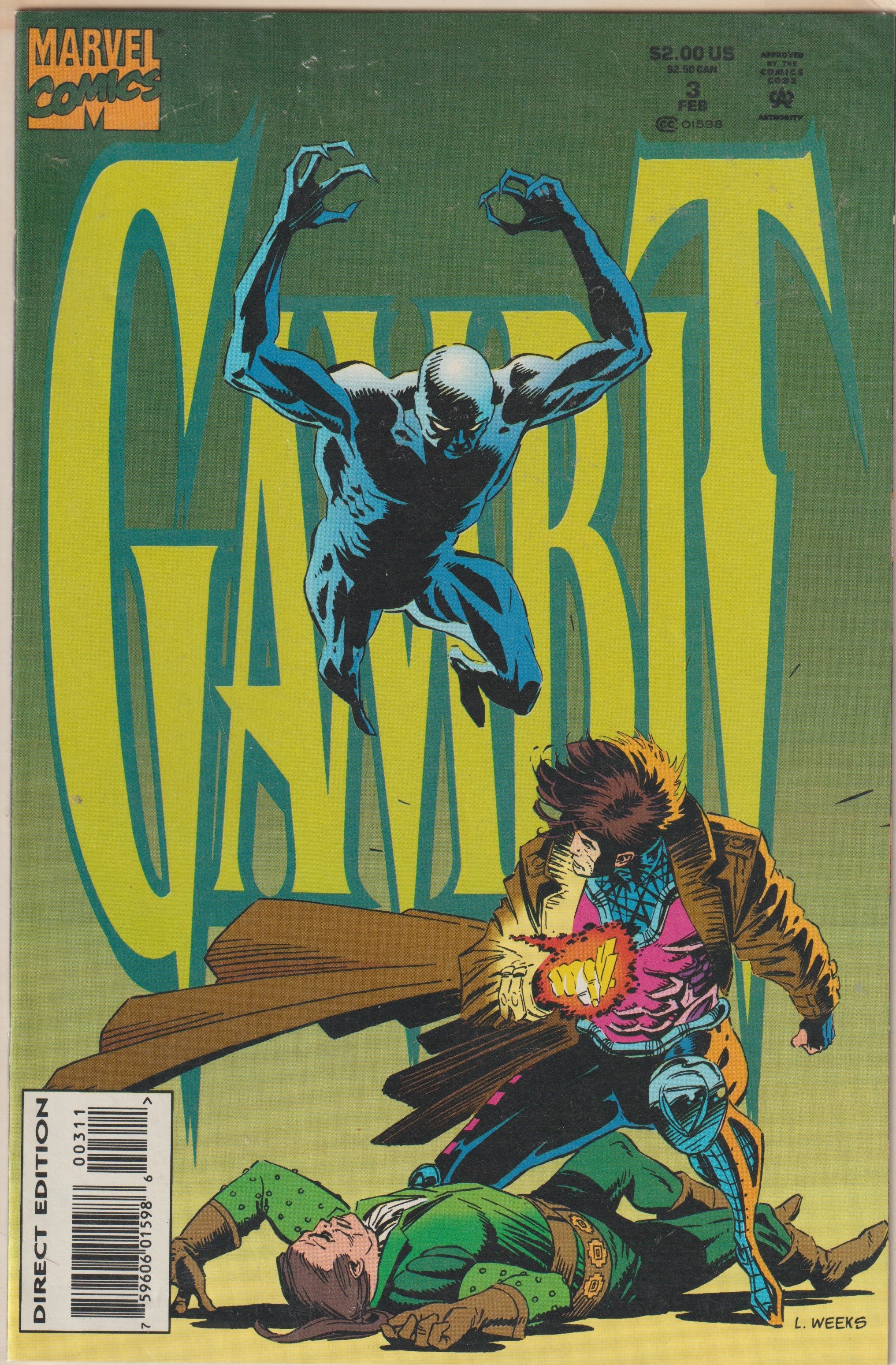 Gambit #3 (1994) | Dragon's Lair Comics and Fantasy Houston TX