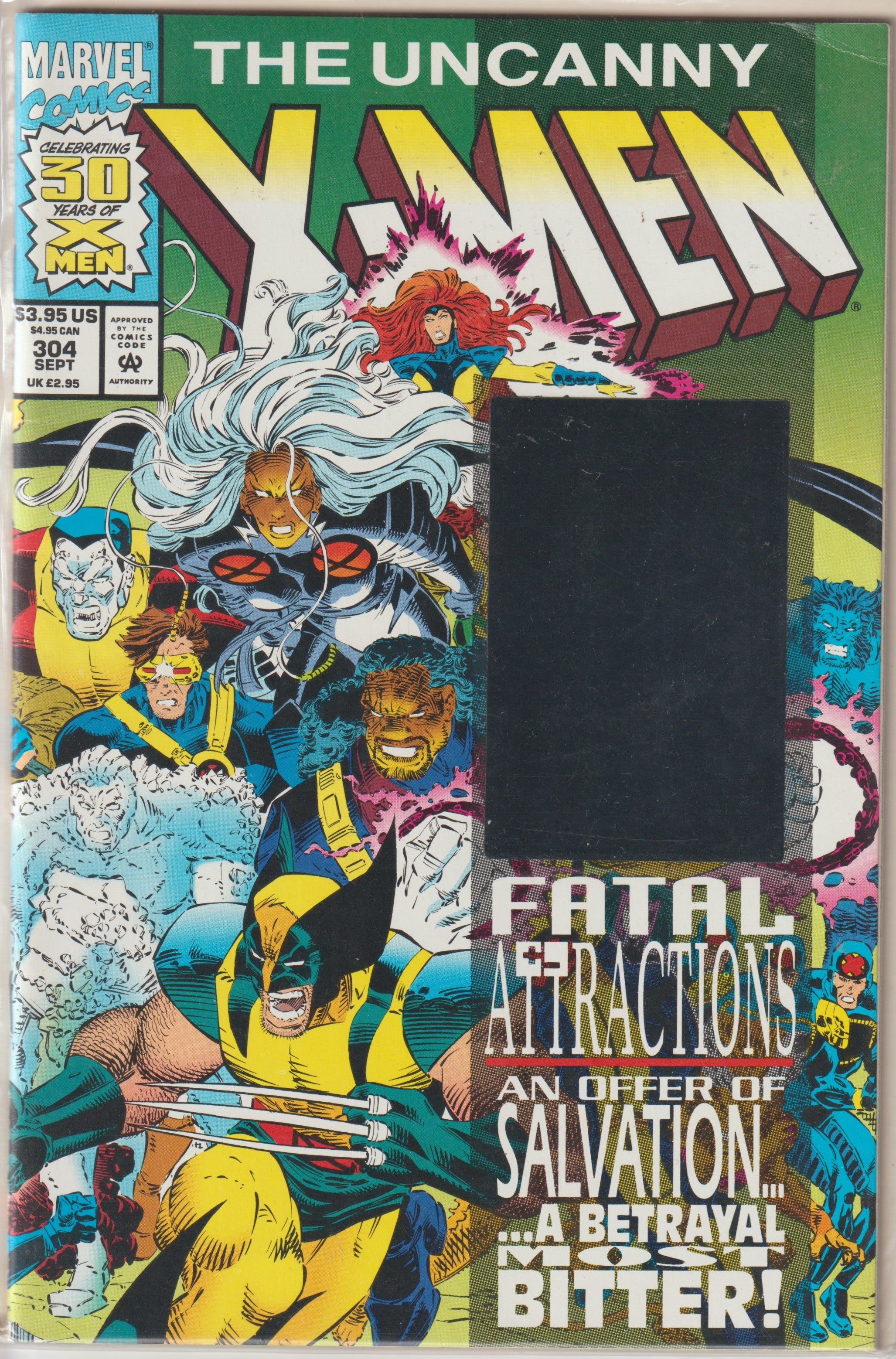 Uncanny X-men #304 (1993) | Dragon's Lair Comics and Fantasy Houston TX