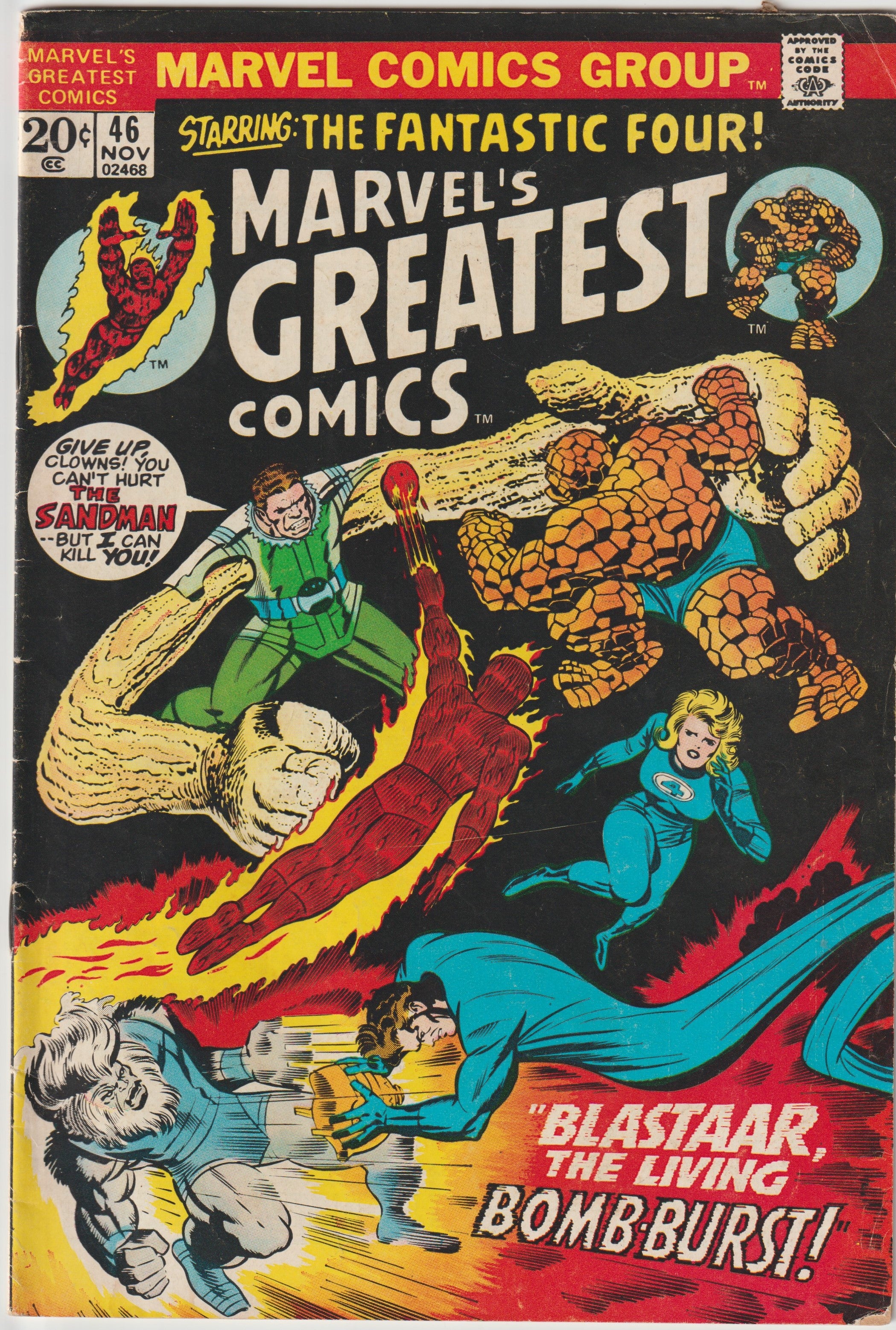 Marvel's Greatest Comics #46 (1973) | Dragon's Lair Comics and Fantasy Houston TX