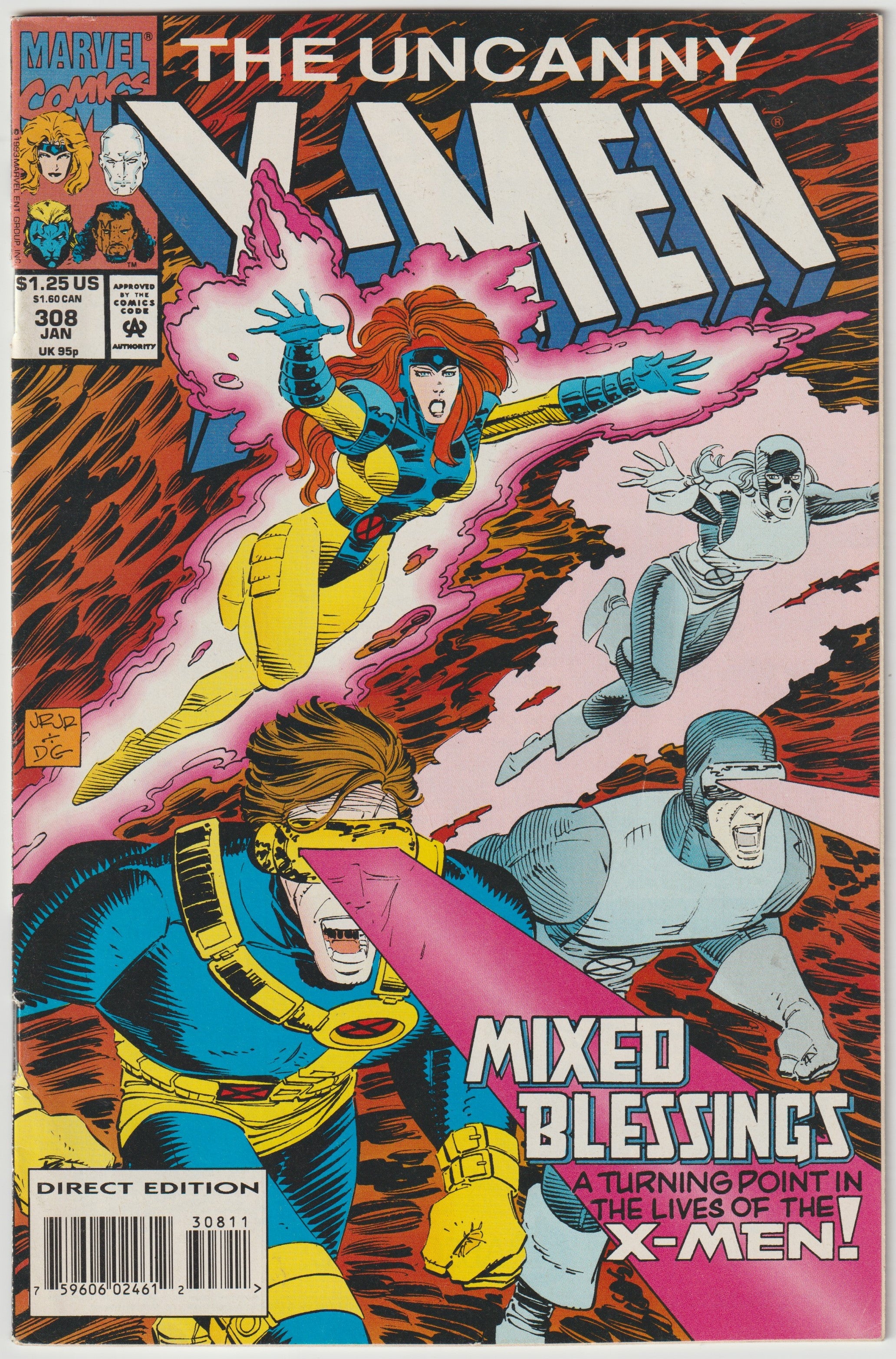 Uncanny X-men #308 (1993) | Dragon's Lair Comics and Fantasy Houston TX