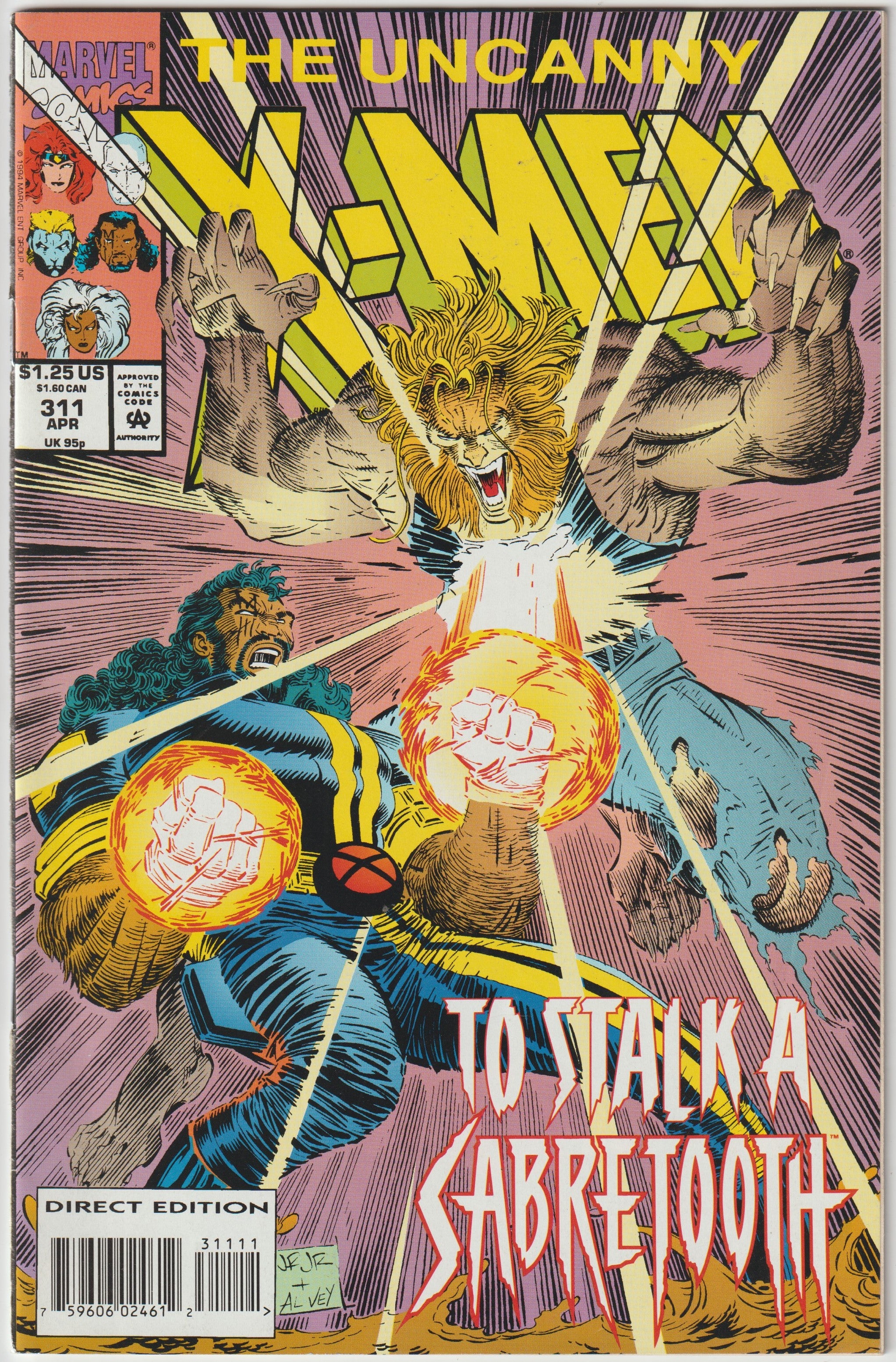 Uncanny X-men #311 (1994) | Dragon's Lair Comics and Fantasy Houston TX