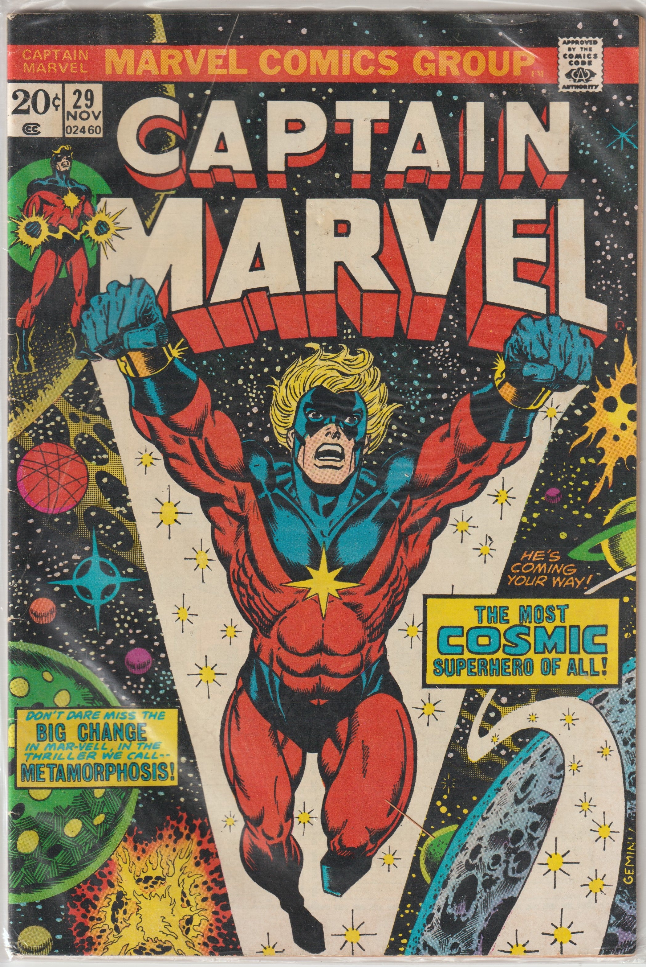 Captain Marvel #29 (1973) | Dragon's Lair Comics and Fantasy Houston TX
