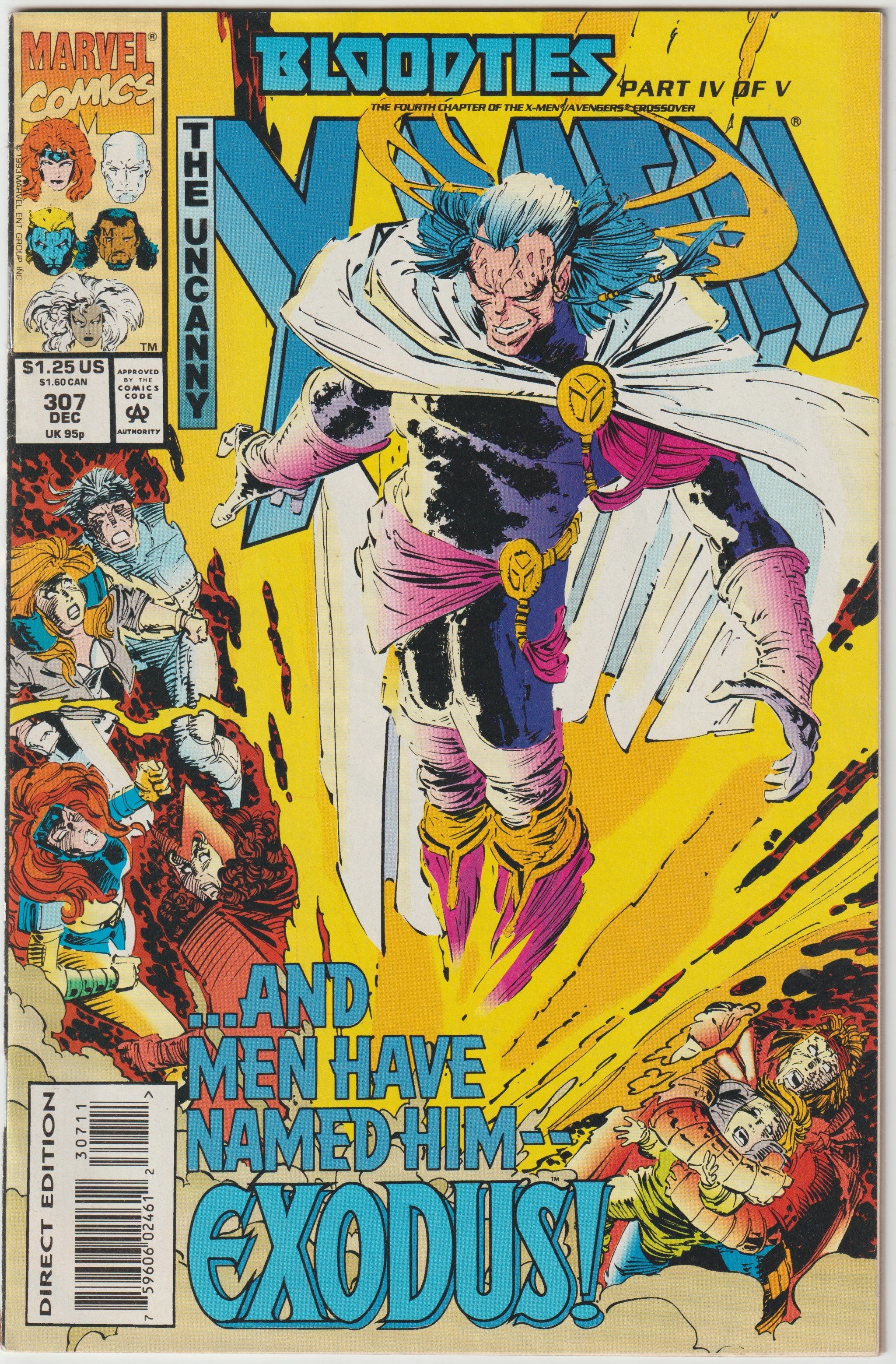 Uncanny X-men #307 (1993) | Dragon's Lair Comics and Fantasy Houston TX