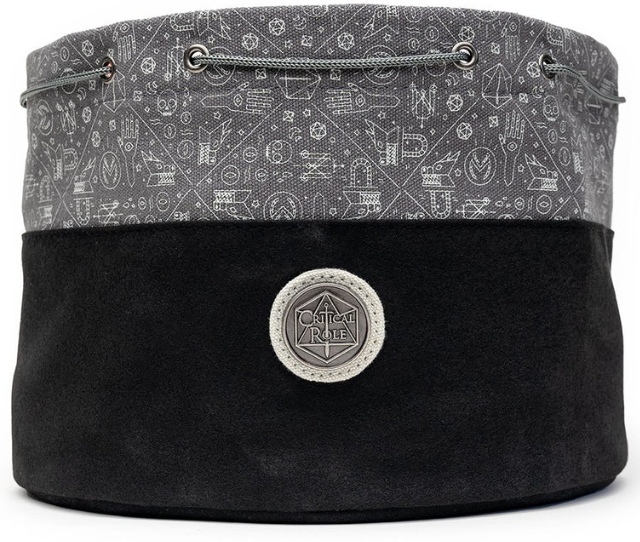 Critical Role Bailey's Black Dice Bag of Hoarding | Dragon's Lair Comics and Fantasy Houston TX