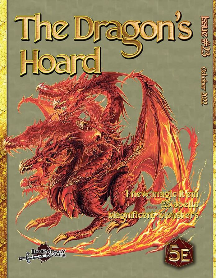 The Dragon's Hoard #23 (5E) | Dragon's Lair Comics and Fantasy Houston TX