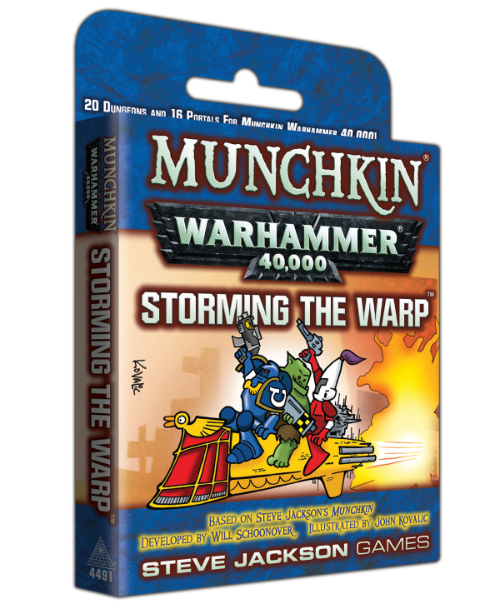 Munchkin Warhammer 40K: Storming the Warp | Dragon's Lair Comics and Fantasy Houston TX