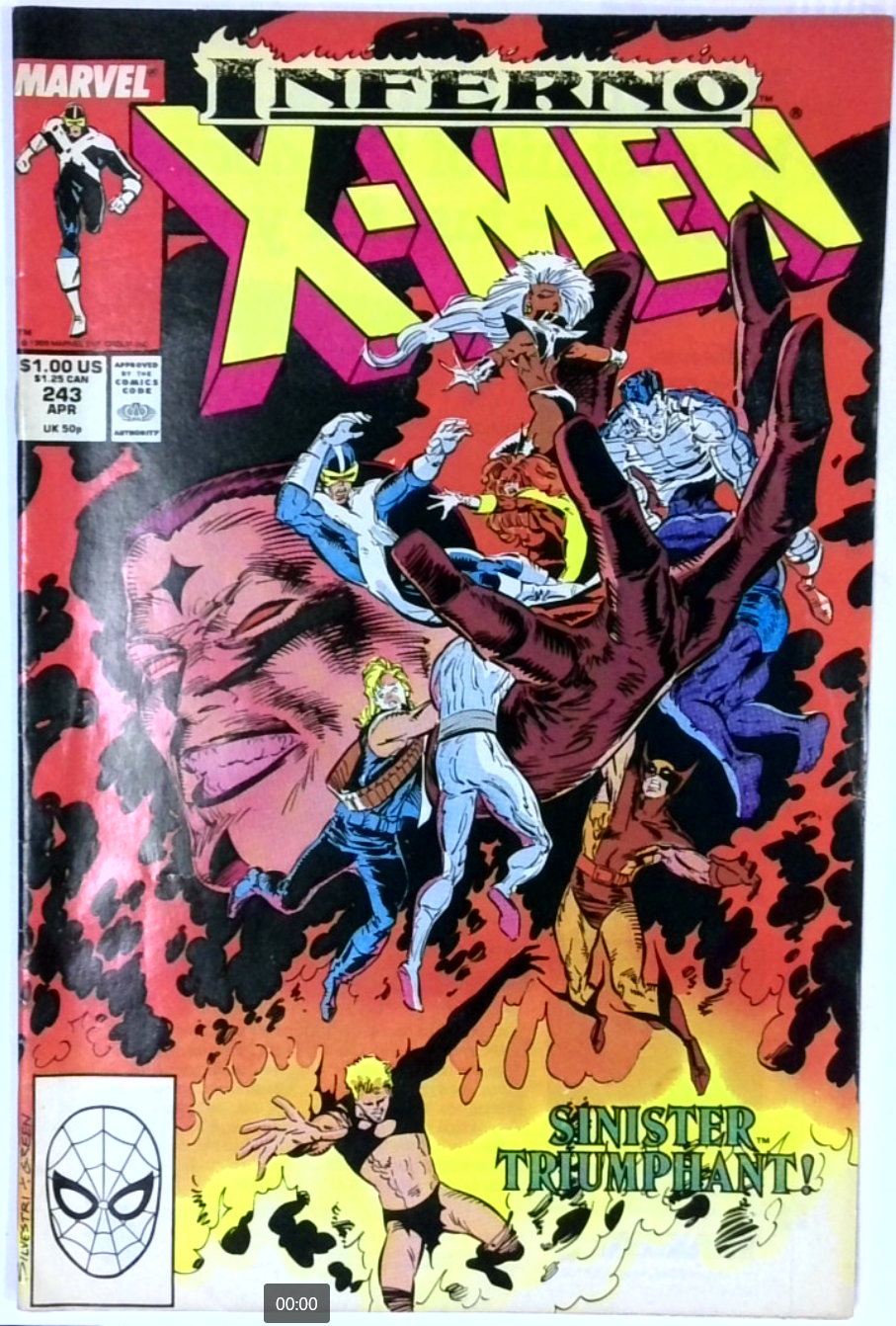 Uncanny X-men #243 1989 | Odin's Place