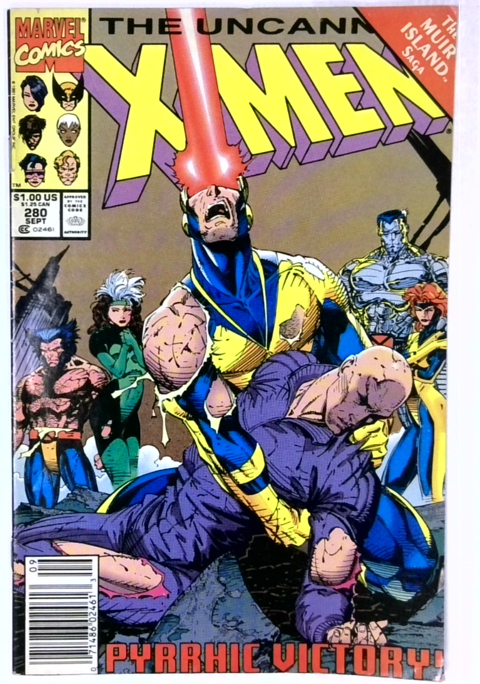 Uncanny X-Men #280 1992 VF- 7.5 | Odin's Place