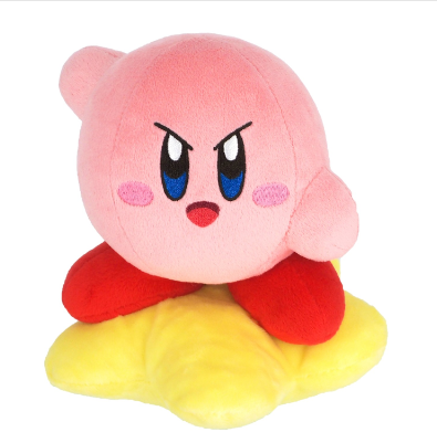 Kirby 6 Inch Plush on Star | Dragon's Lair Comics and Fantasy Houston TX