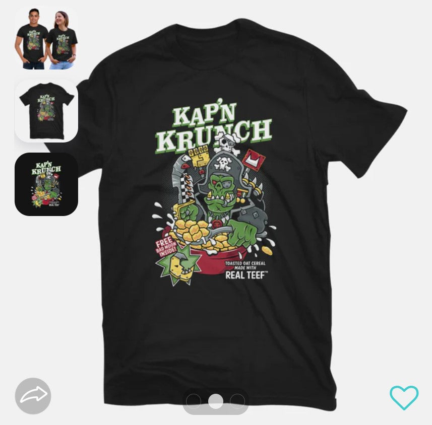 T-Shirt: Kap'n Krunch | Dragon's Lair Comics and Fantasy Houston TX