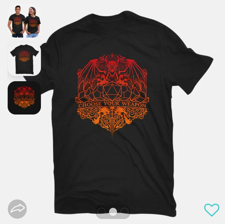 T-Shirt: A Critical Choice | Dragon's Lair Comics and Fantasy Houston TX