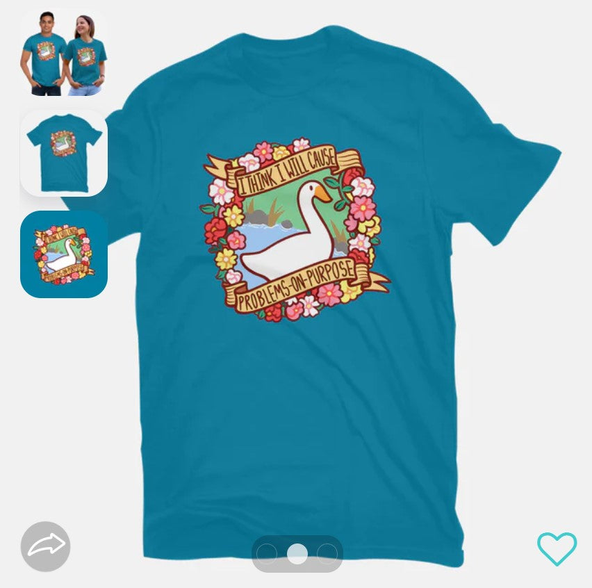 T-Shirt: Problematic Goose | Dragon's Lair Comics and Fantasy Houston TX