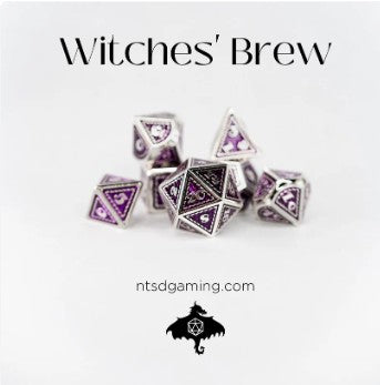 NTSD Gaming Metal Dice Assorted Styles | Dragon's Lair Comics and Fantasy Houston TX