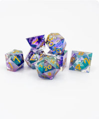 NTSD Sharp-Edged Dice in Test Tube, Assorted Styles | Dragon's Lair Comics and Fantasy Houston TX