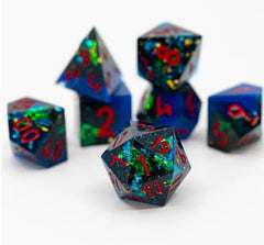 NTSD Sharp-Edged Dice in Test Tube, Assorted Styles | Dragon's Lair Comics and Fantasy Houston TX