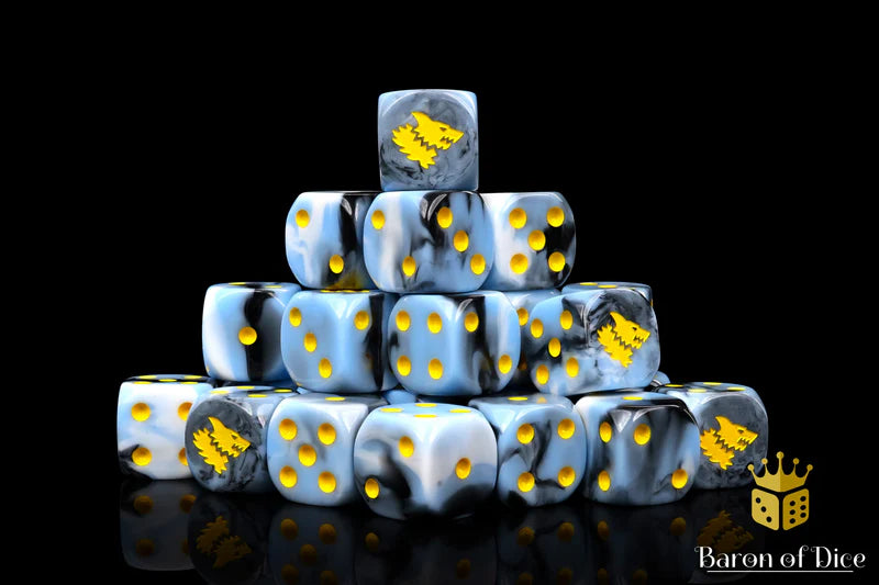 Barron of Dice: Snow Direwolf | Odin's Place