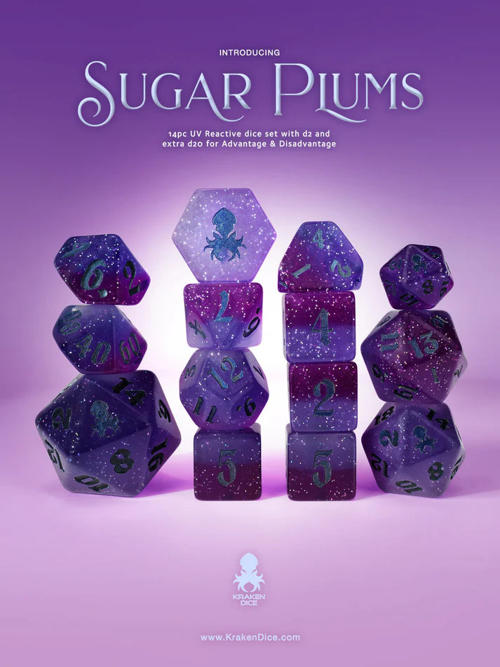 Kraken Dice - Color Changing Sets | Dragon's Lair Comics and Fantasy Houston TX