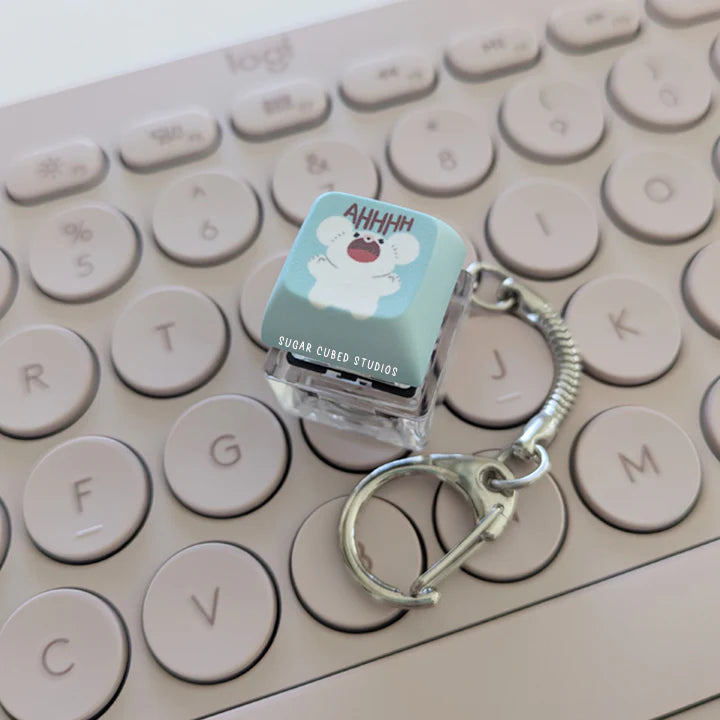 Sugar Cubed Studios Fidget Keycap Keychains | Dragon's Lair Comics and Fantasy Houston TX