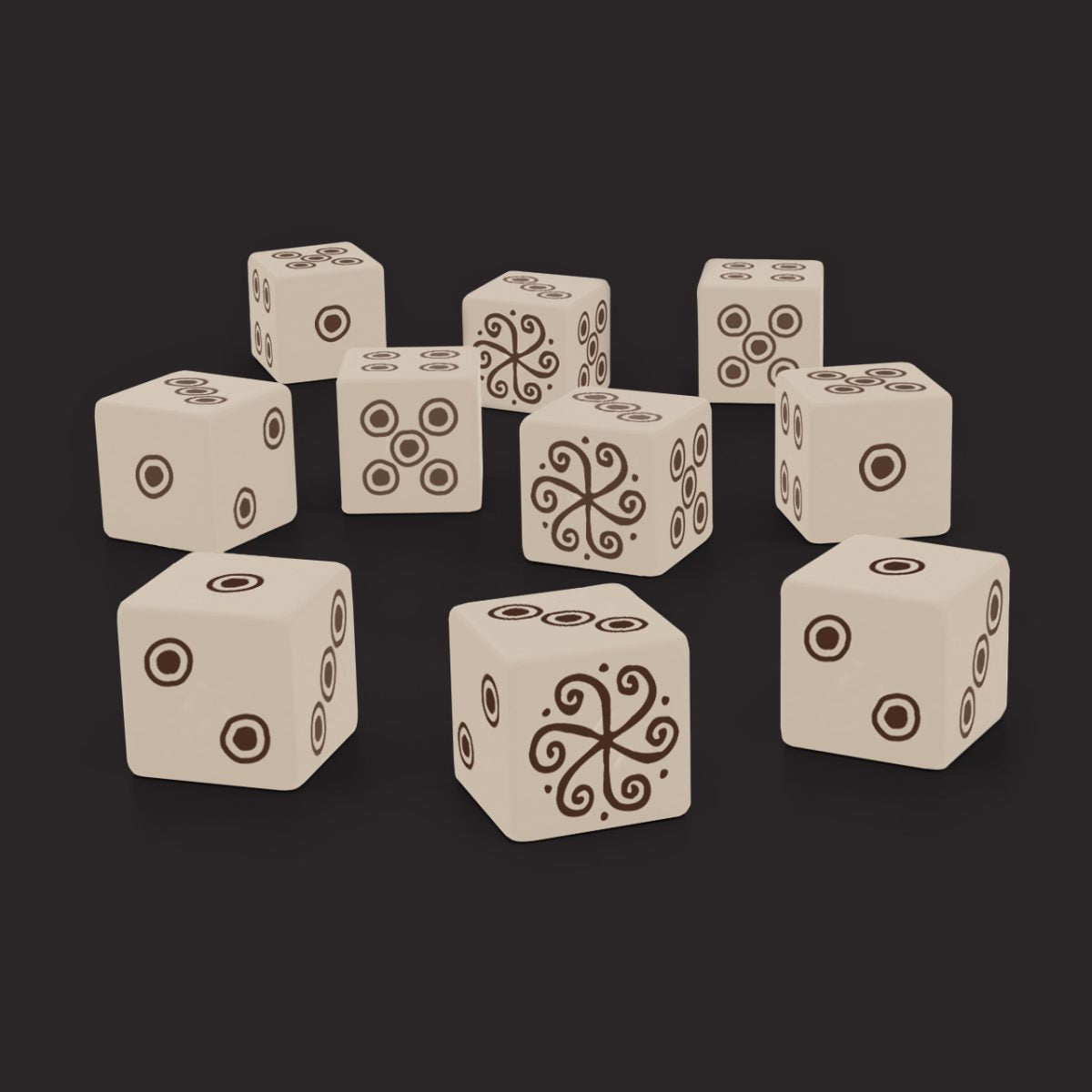 Vaesen Nordic Horror RPG: Custom Dice Set | Dragon's Lair Comics and Fantasy Houston TX